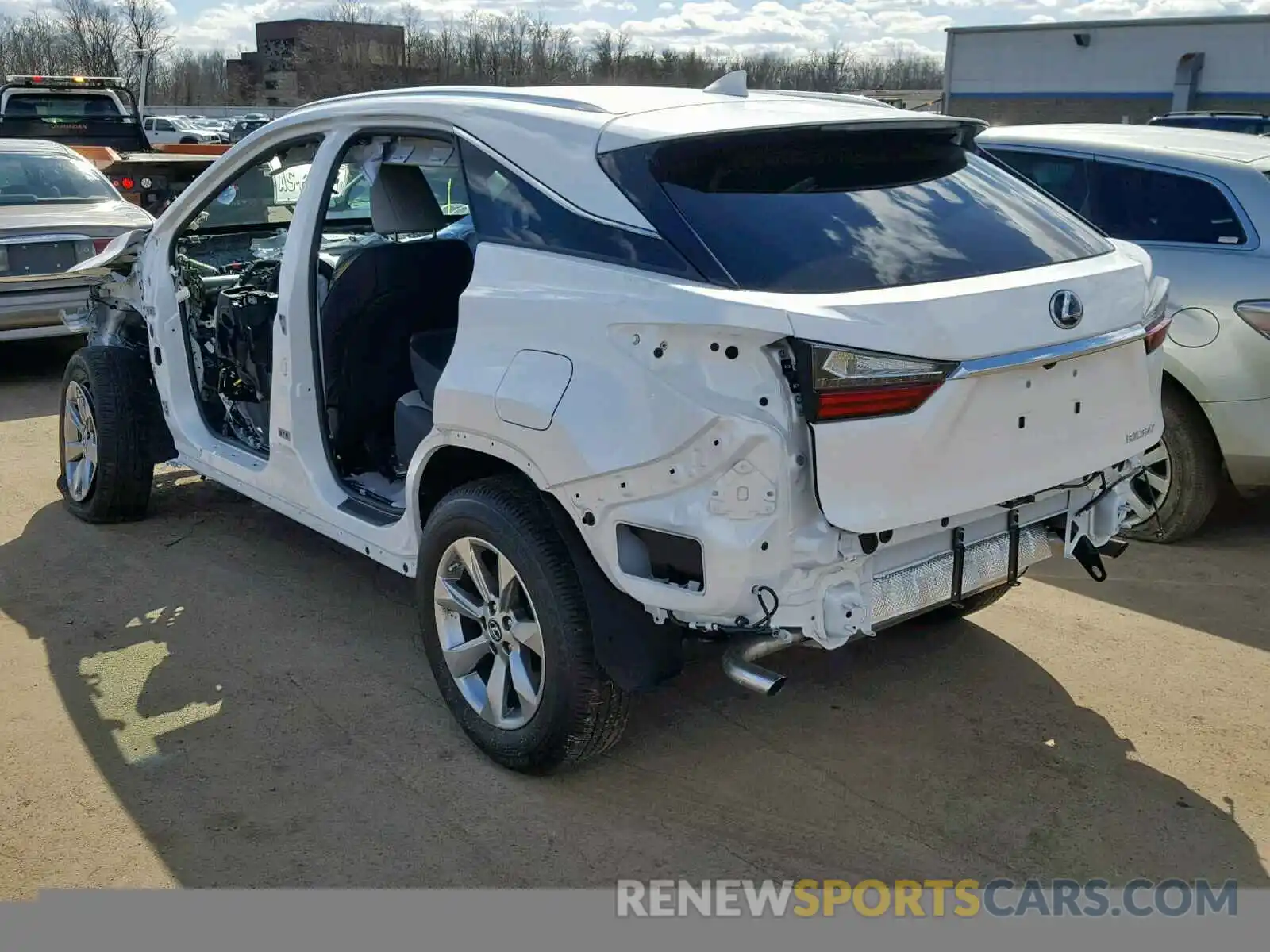 3 Photograph of a damaged car 2T2BZMCA5KC184141 LEXUS RX 350 2019