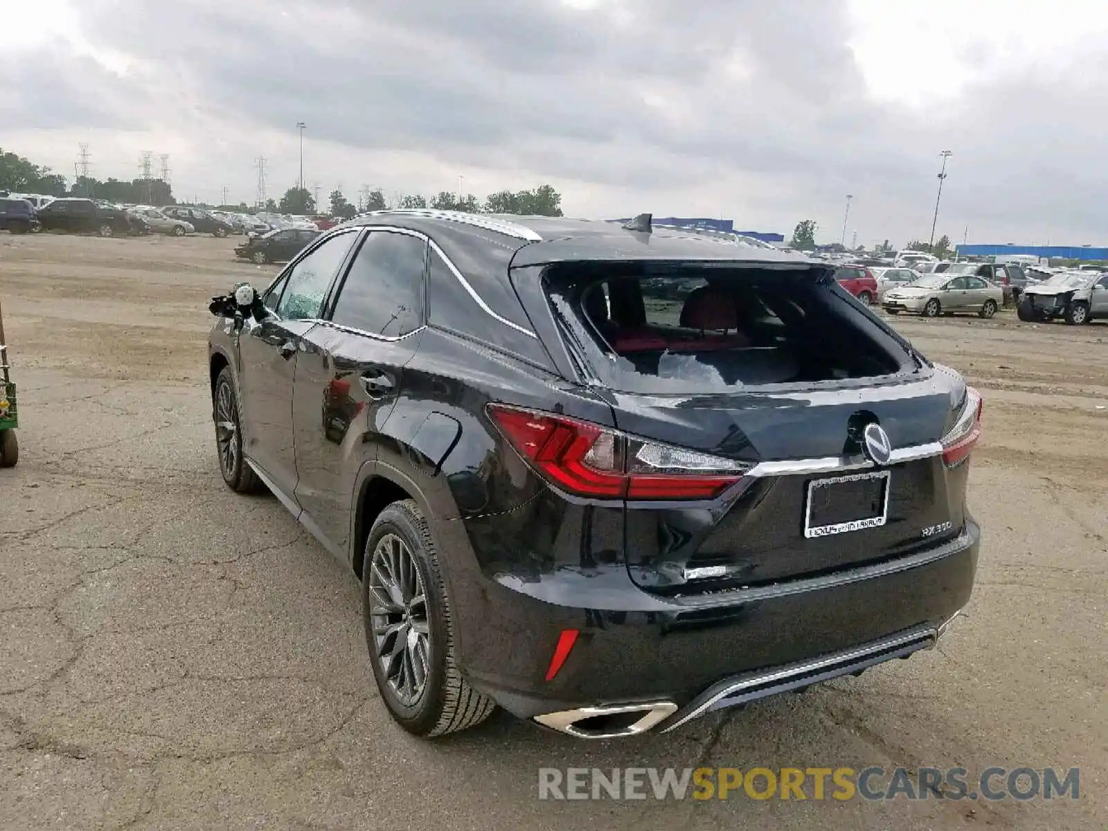 3 Photograph of a damaged car 2T2BZMCA5KC199819 LEXUS RX 350 2019