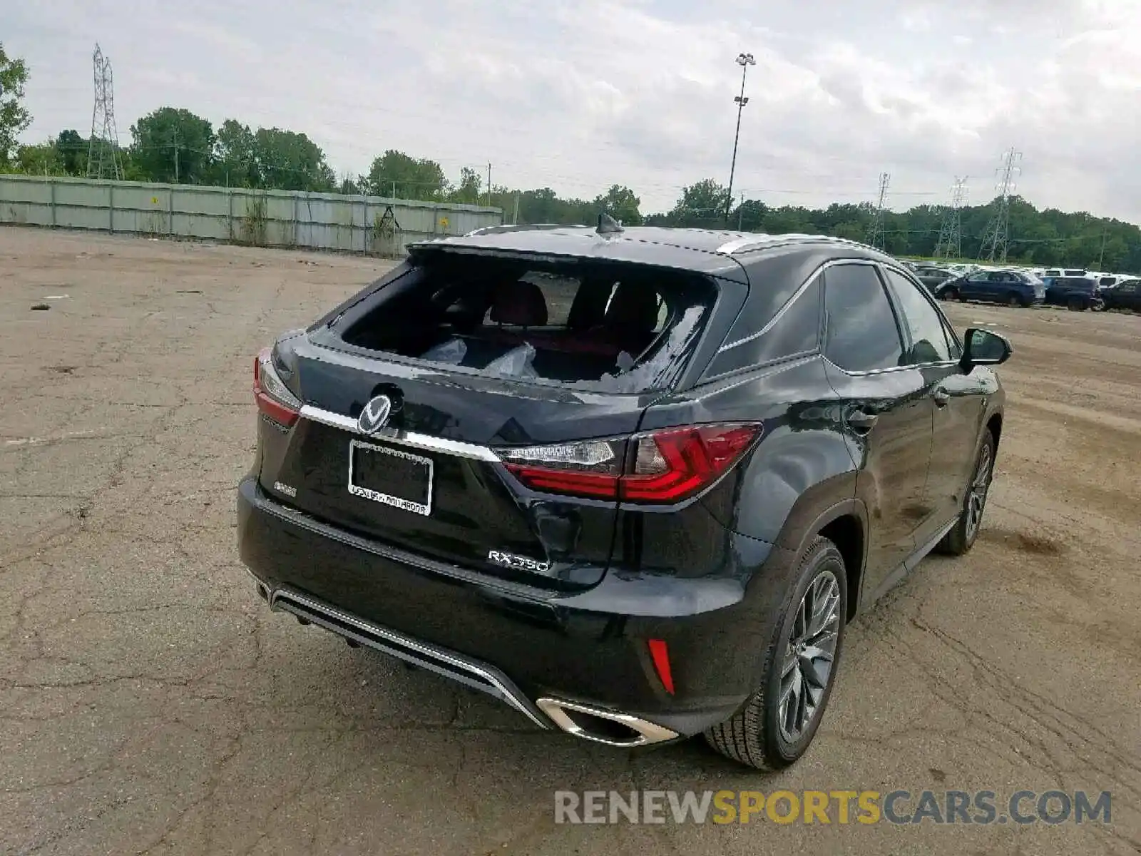 4 Photograph of a damaged car 2T2BZMCA5KC199819 LEXUS RX 350 2019