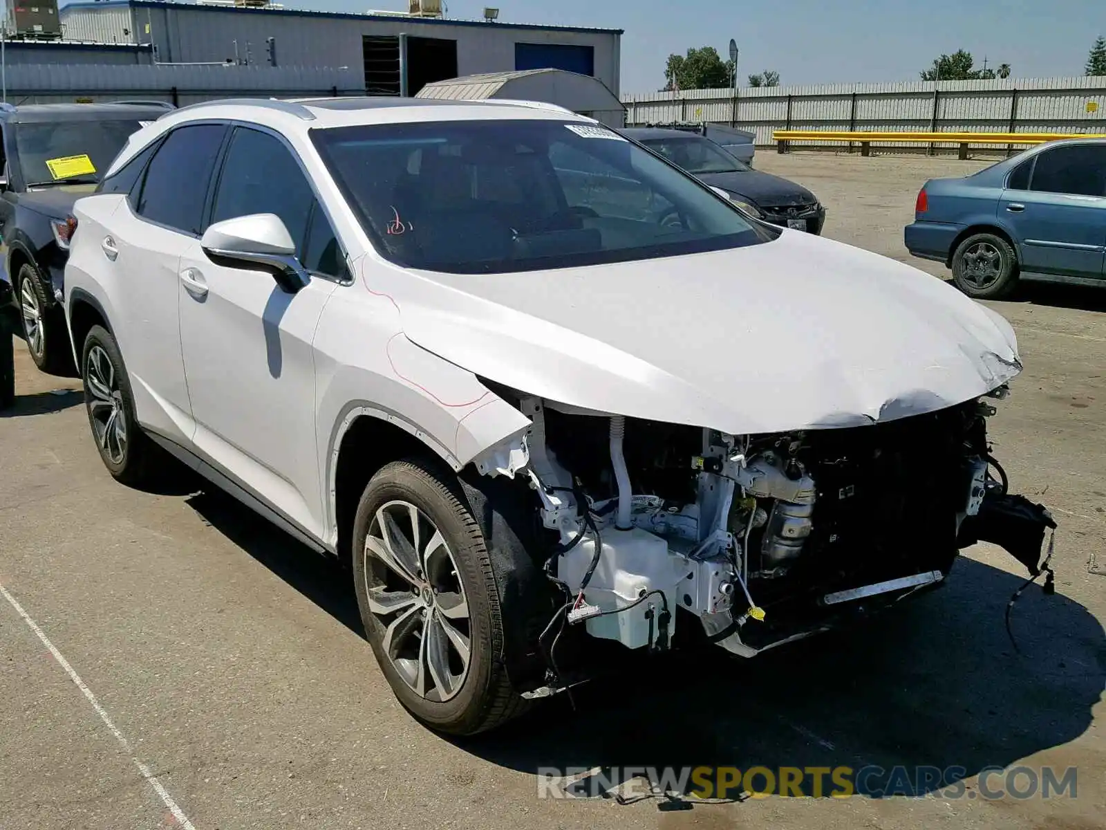 1 Photograph of a damaged car 2T2BZMCA6KC174198 LEXUS RX 350 2019