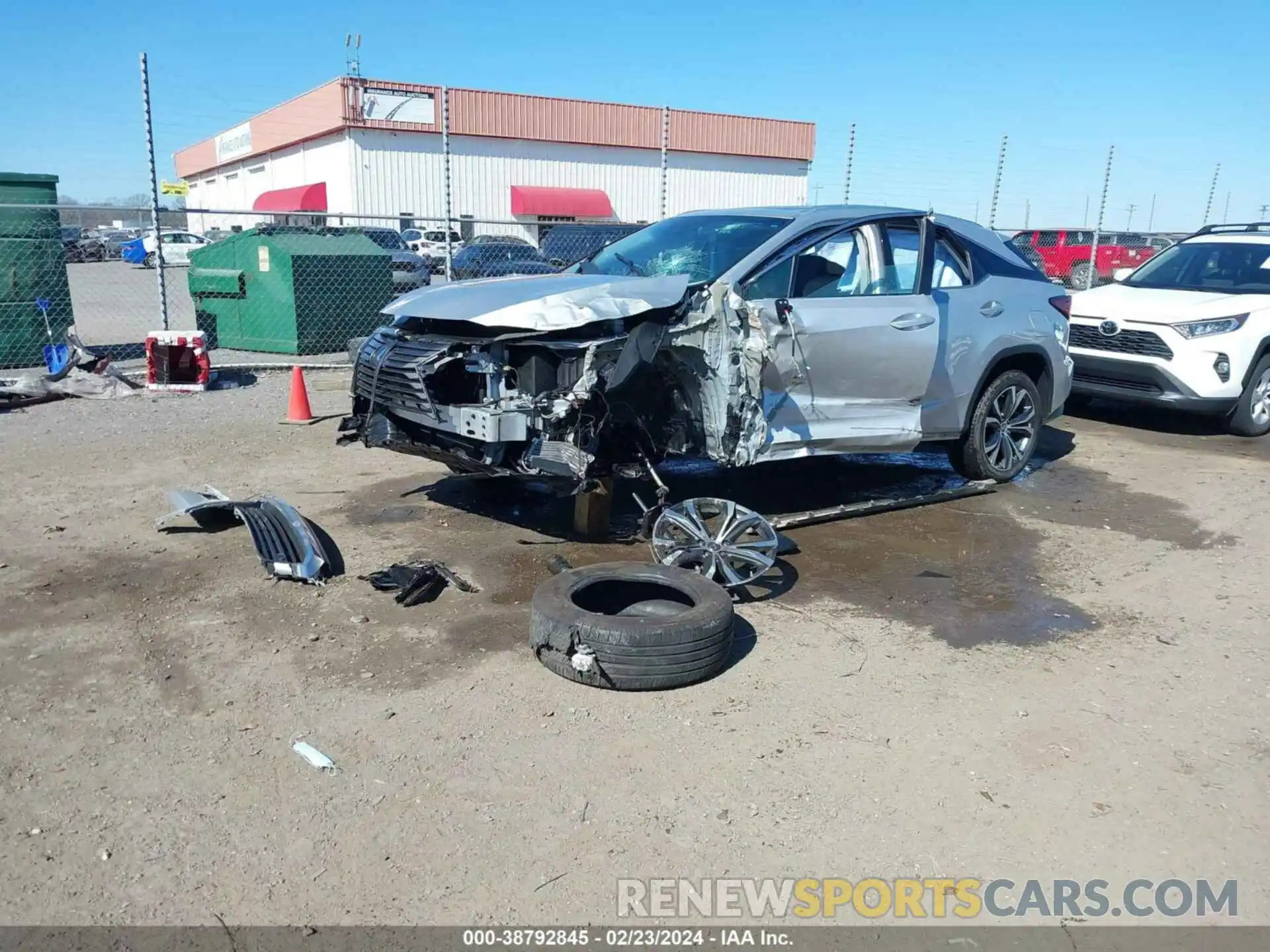 2 Photograph of a damaged car 2T2BZMCA7KC171004 LEXUS RX 350 2019