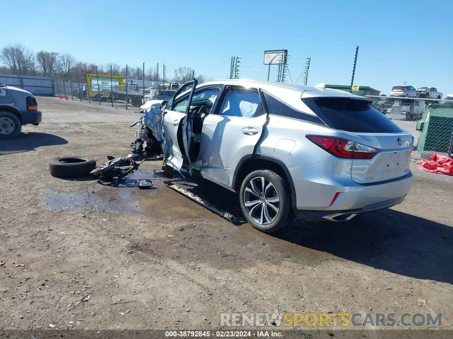 3 Photograph of a damaged car 2T2BZMCA7KC171004 LEXUS RX 350 2019