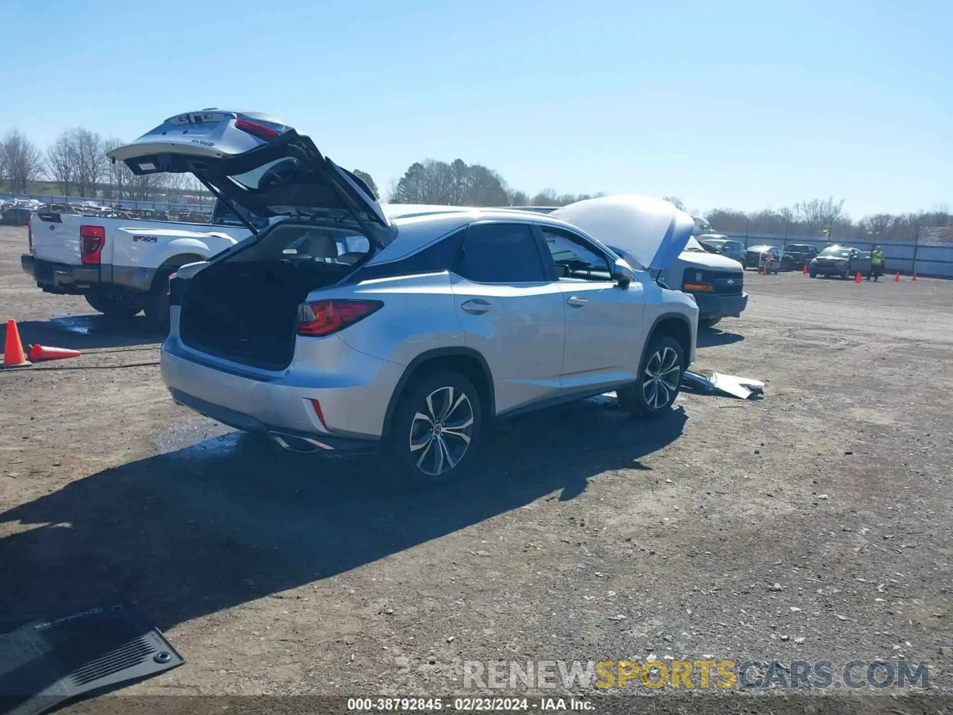 4 Photograph of a damaged car 2T2BZMCA7KC171004 LEXUS RX 350 2019