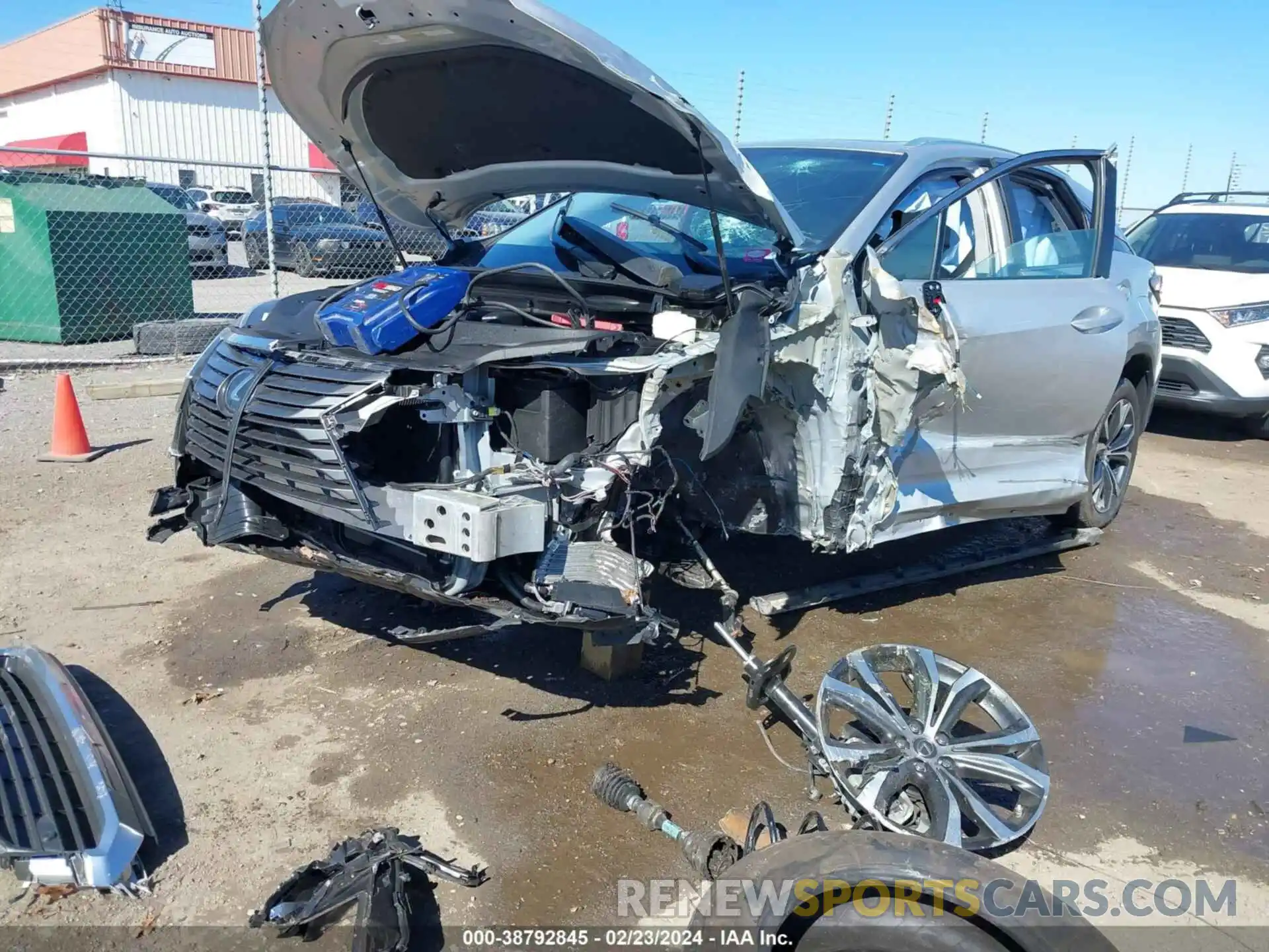 6 Photograph of a damaged car 2T2BZMCA7KC171004 LEXUS RX 350 2019