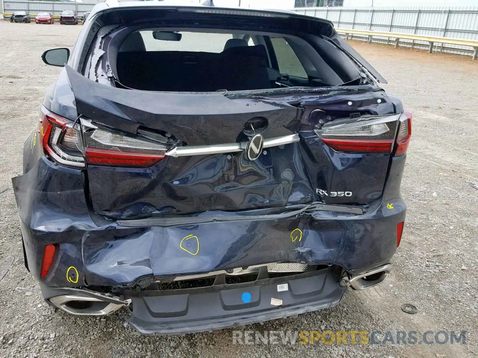 9 Фотография поврежденного автомобиля 2T2BZMCA7KC181225 LEXUS RX 350 2019