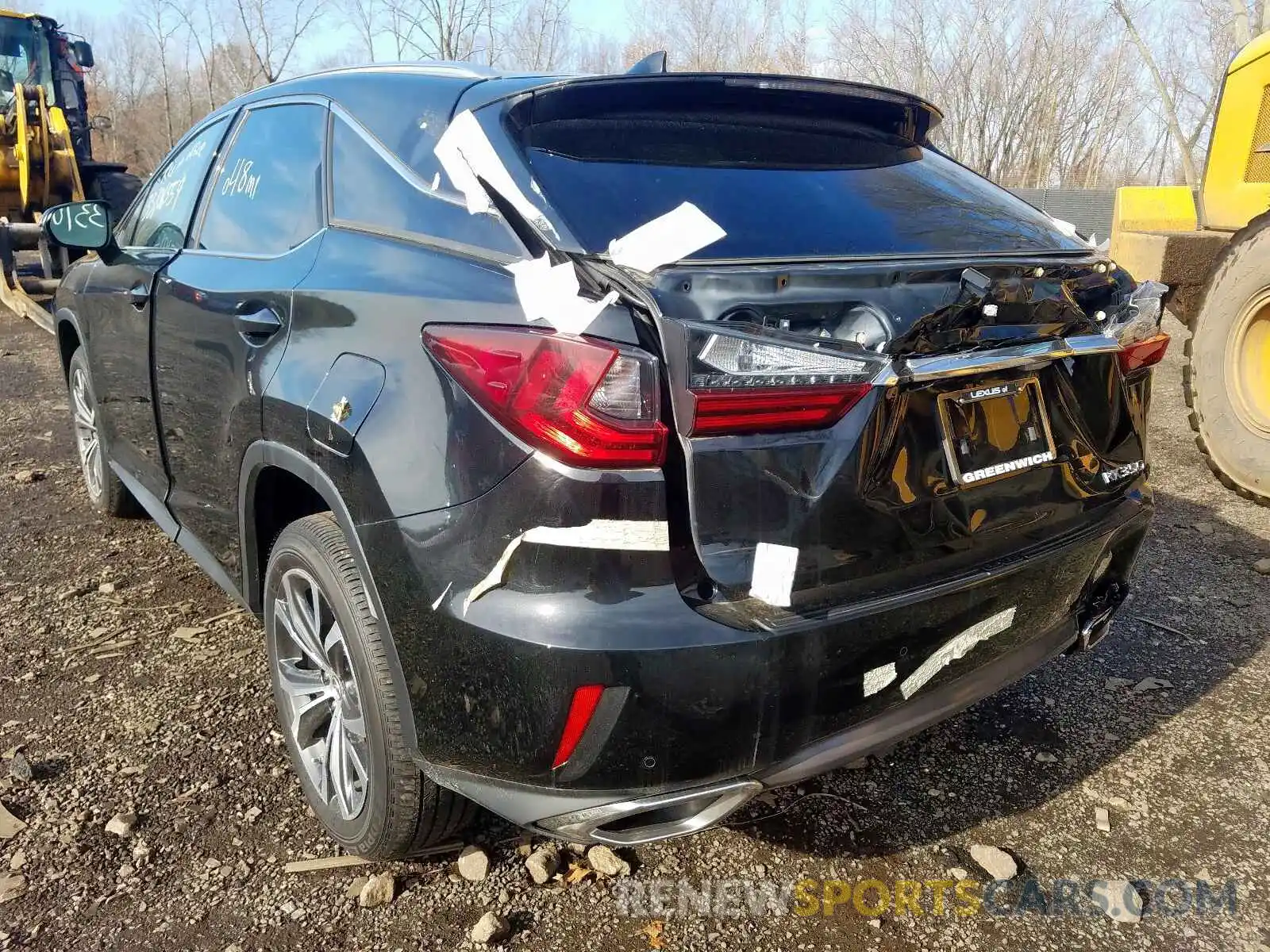 3 Photograph of a damaged car 2T2BZMCA8KC168421 LEXUS RX 350 2019