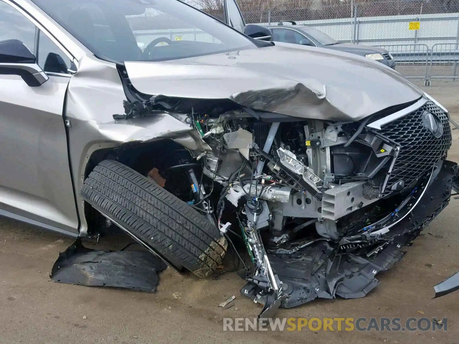 9 Фотография поврежденного автомобиля 2T2BZMCA8KC182545 LEXUS RX 350 2019