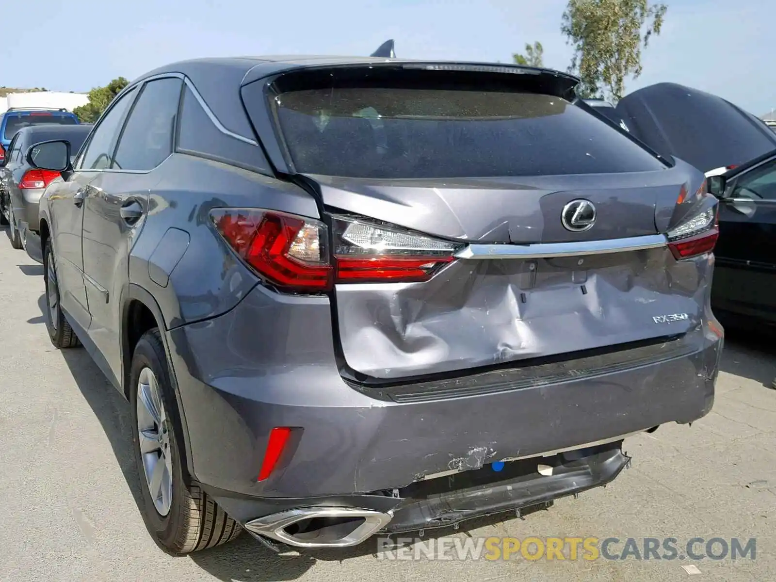 3 Фотография поврежденного автомобиля 2T2BZMCAXKC178965 LEXUS RX 350 2019