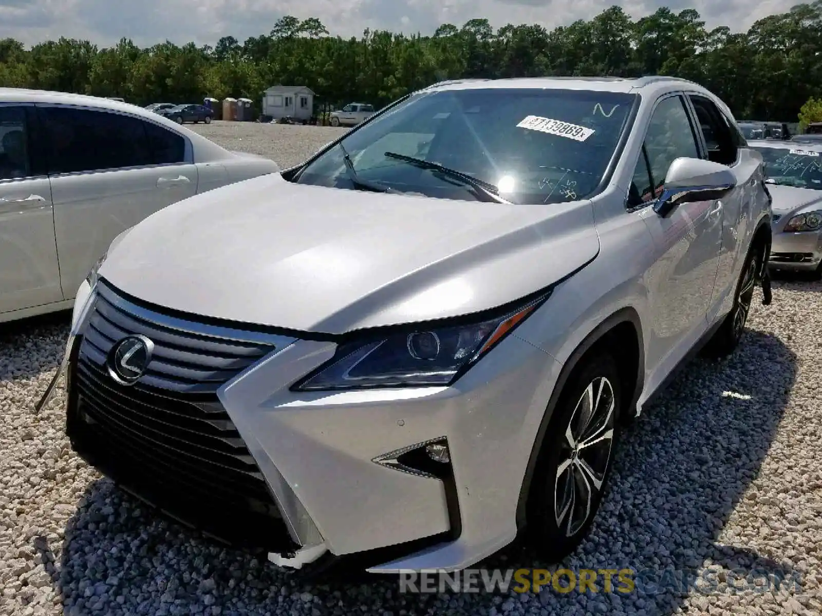 2 Photograph of a damaged car 2T2ZZMCA0KC144239 LEXUS RX 350 2019