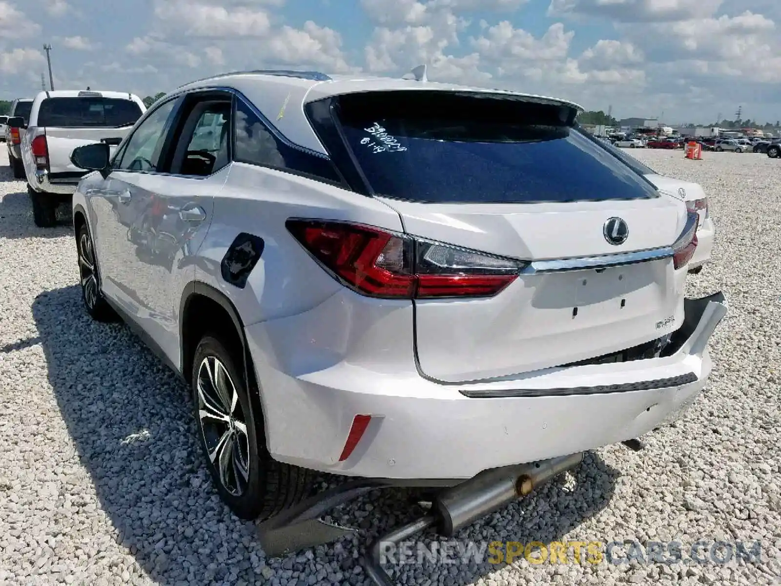 3 Photograph of a damaged car 2T2ZZMCA0KC144239 LEXUS RX 350 2019