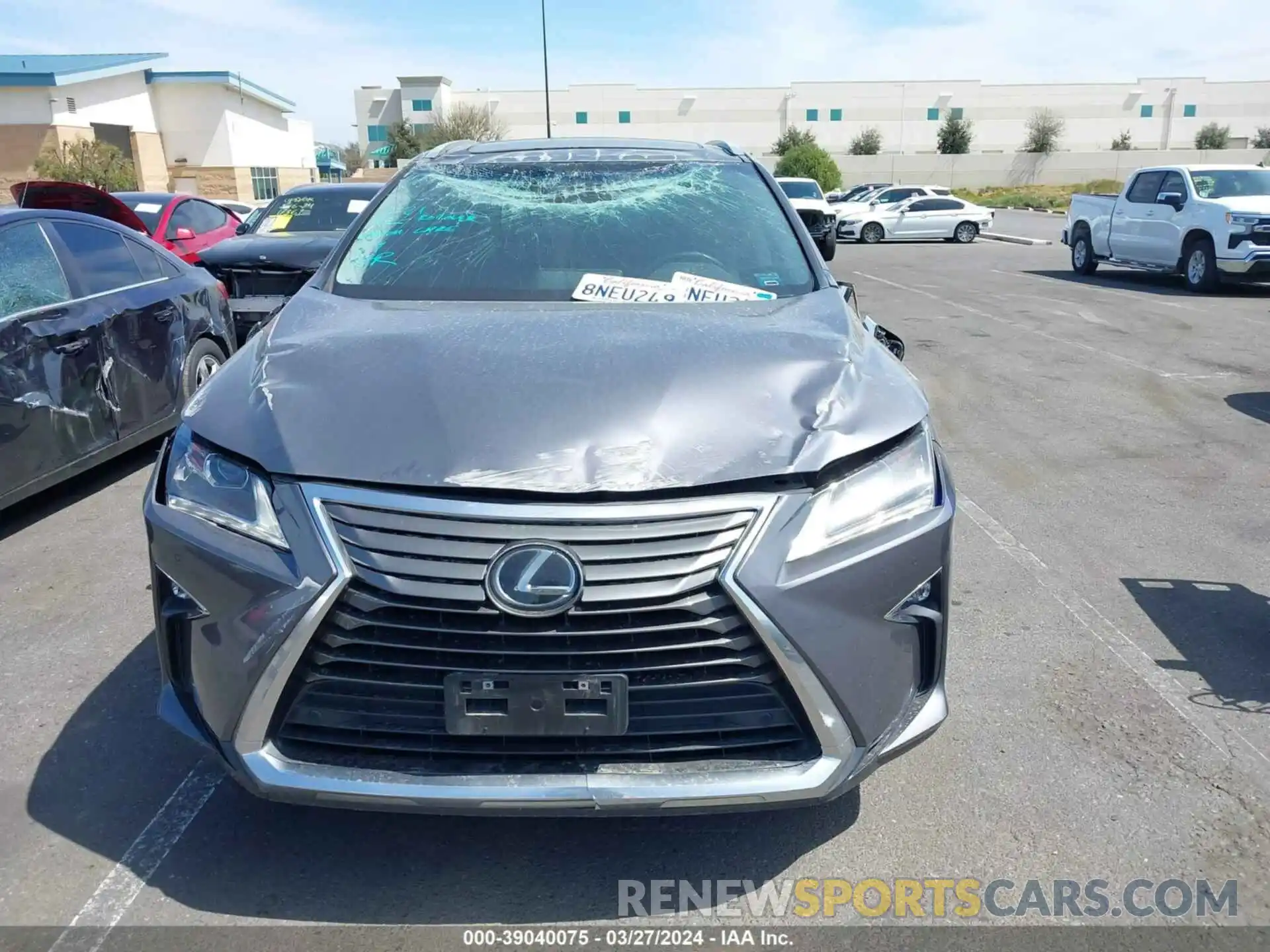 12 Photograph of a damaged car 2T2ZZMCA2KC147336 LEXUS RX 350 2019