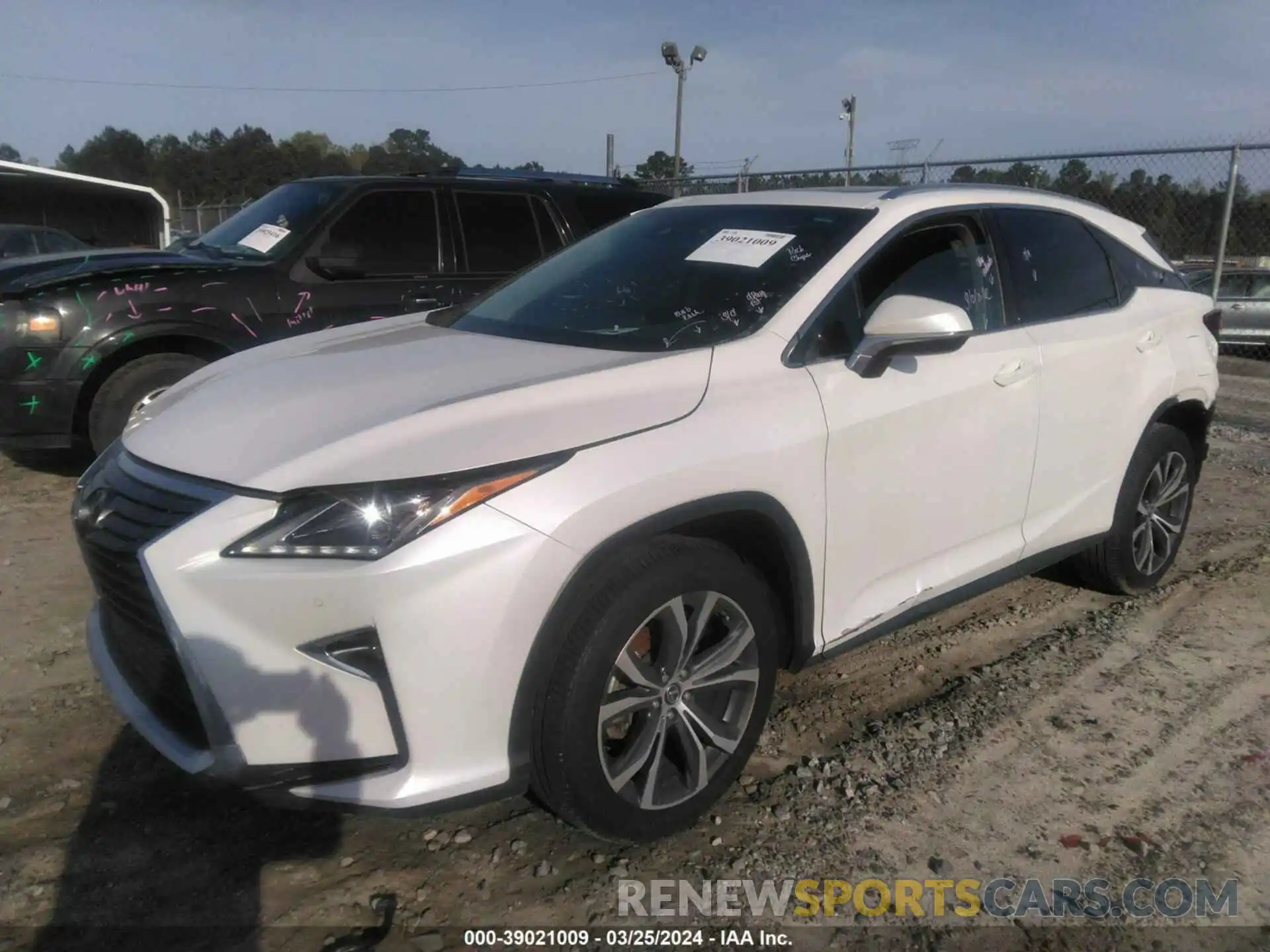 2 Photograph of a damaged car 2T2ZZMCA4KC118758 LEXUS RX 350 2019