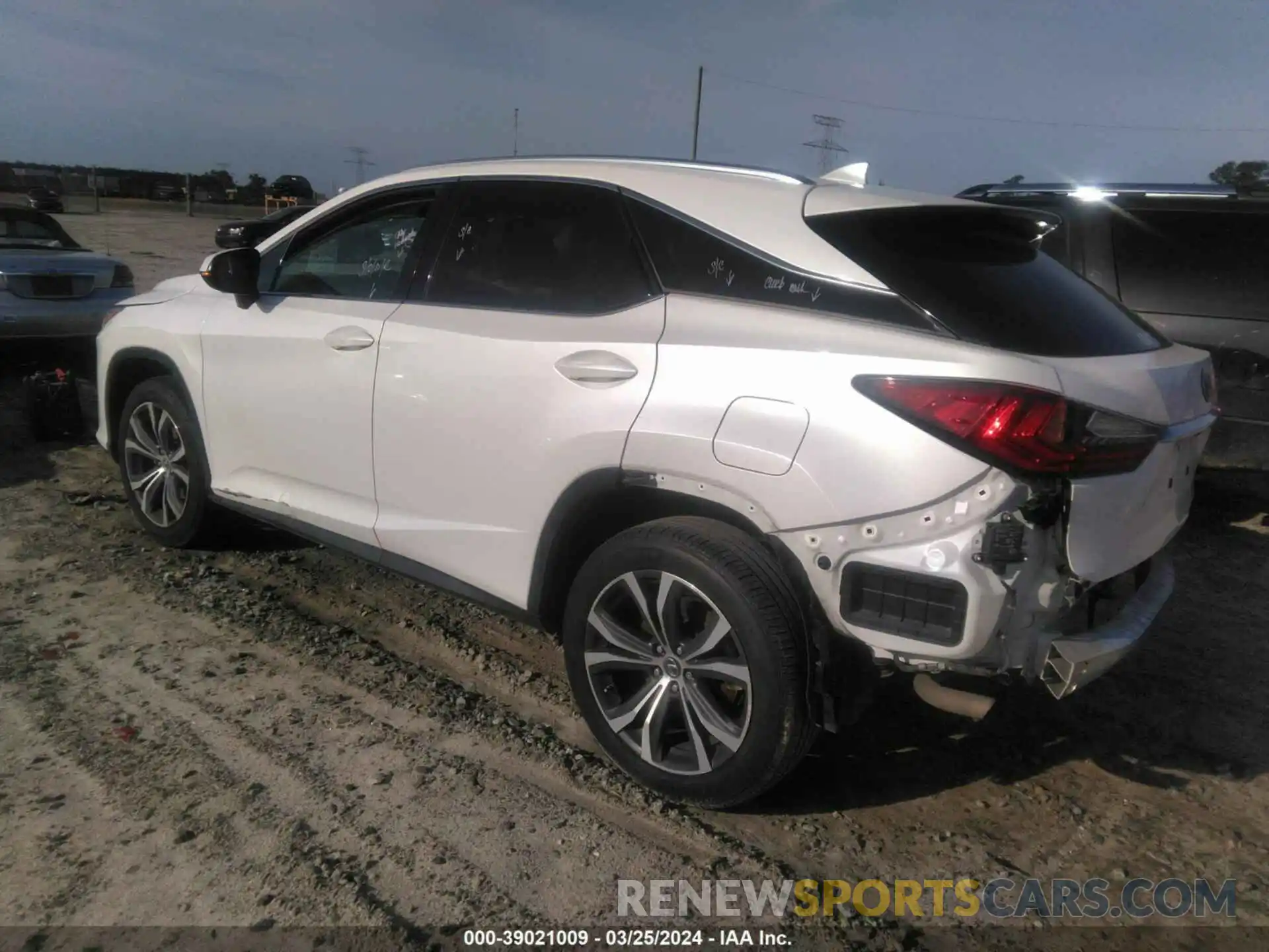 3 Photograph of a damaged car 2T2ZZMCA4KC118758 LEXUS RX 350 2019