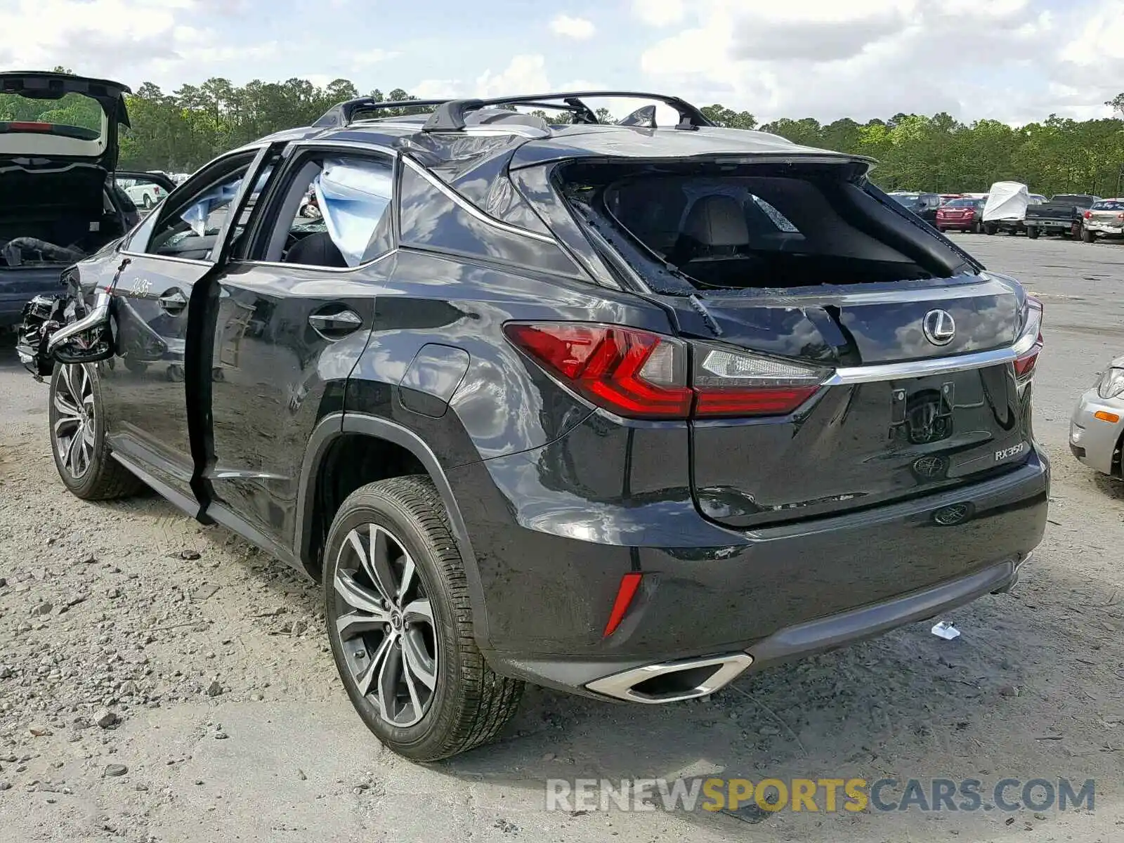 3 Photograph of a damaged car 2T2ZZMCA4KC127458 LEXUS RX 350 2019