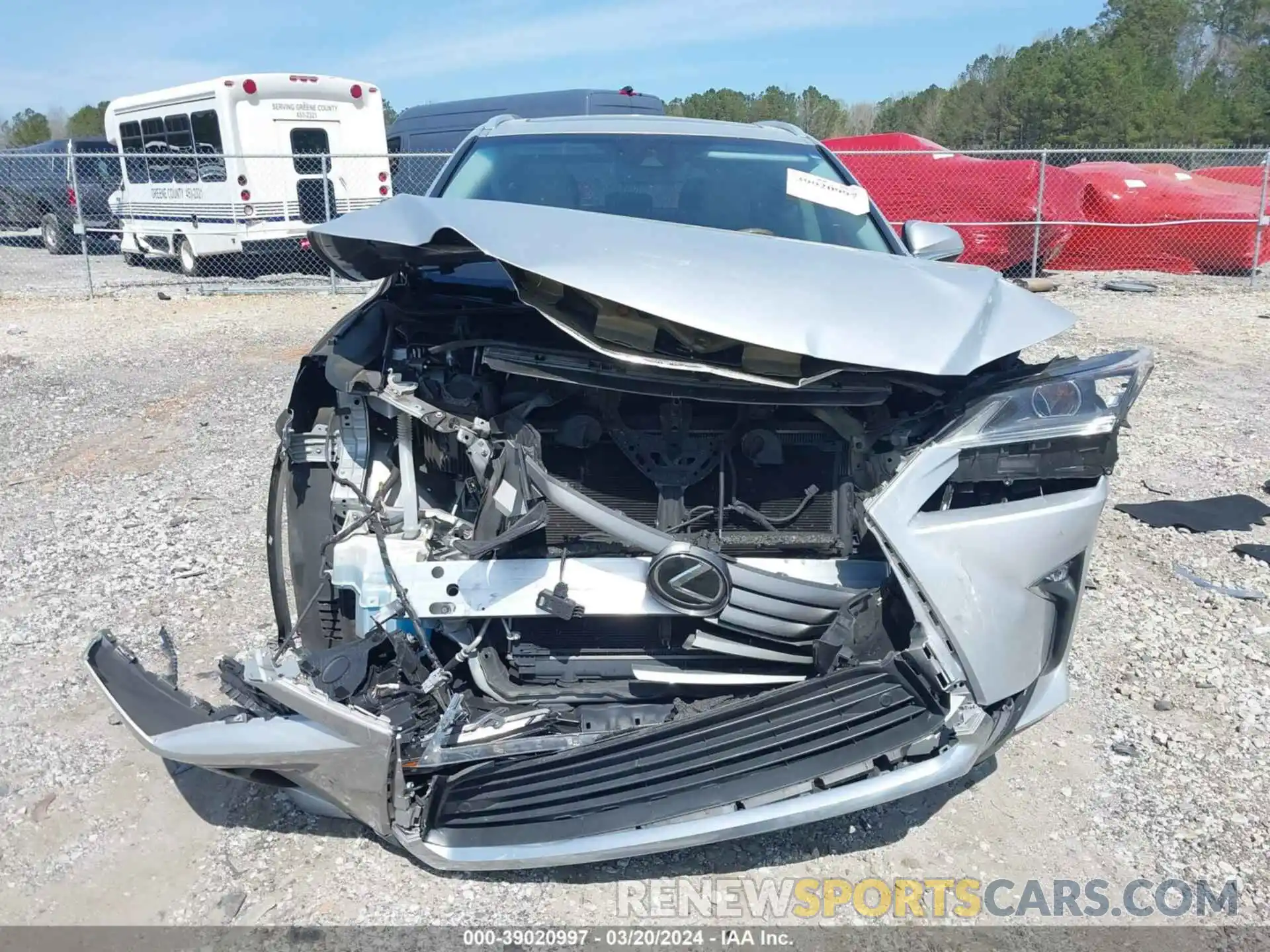 12 Photograph of a damaged car 2T2ZZMCA4KC148293 LEXUS RX 350 2019