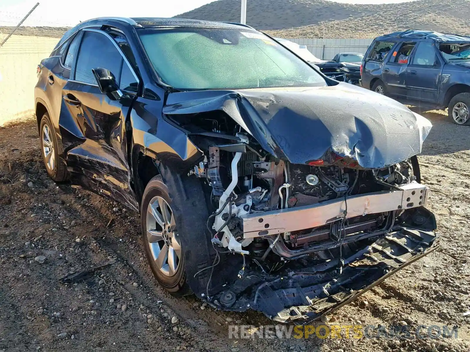1 Photograph of a damaged car 2T2ZZMCA5KC125055 LEXUS RX 350 2019
