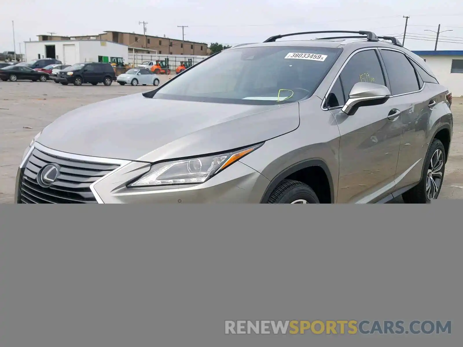 2 Photograph of a damaged car 2T2ZZMCA5KC133527 LEXUS RX 350 2019