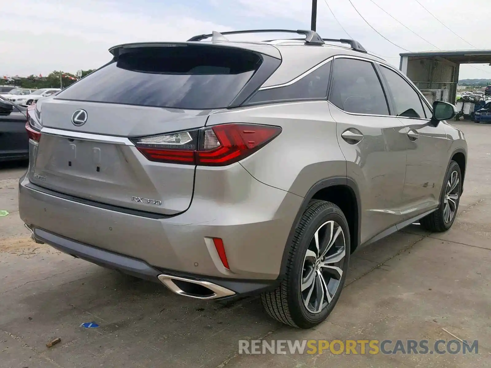 4 Photograph of a damaged car 2T2ZZMCA5KC133527 LEXUS RX 350 2019