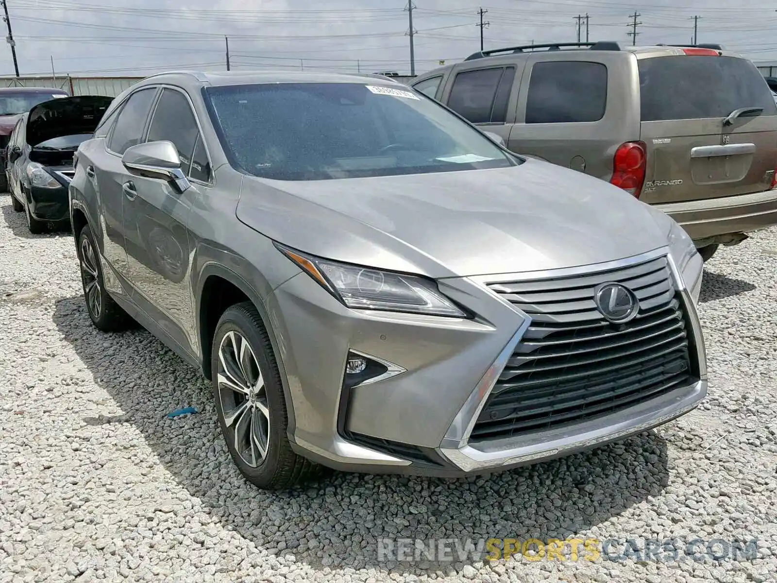 1 Photograph of a damaged car 2T2ZZMCA5KC136279 LEXUS RX 350 2019