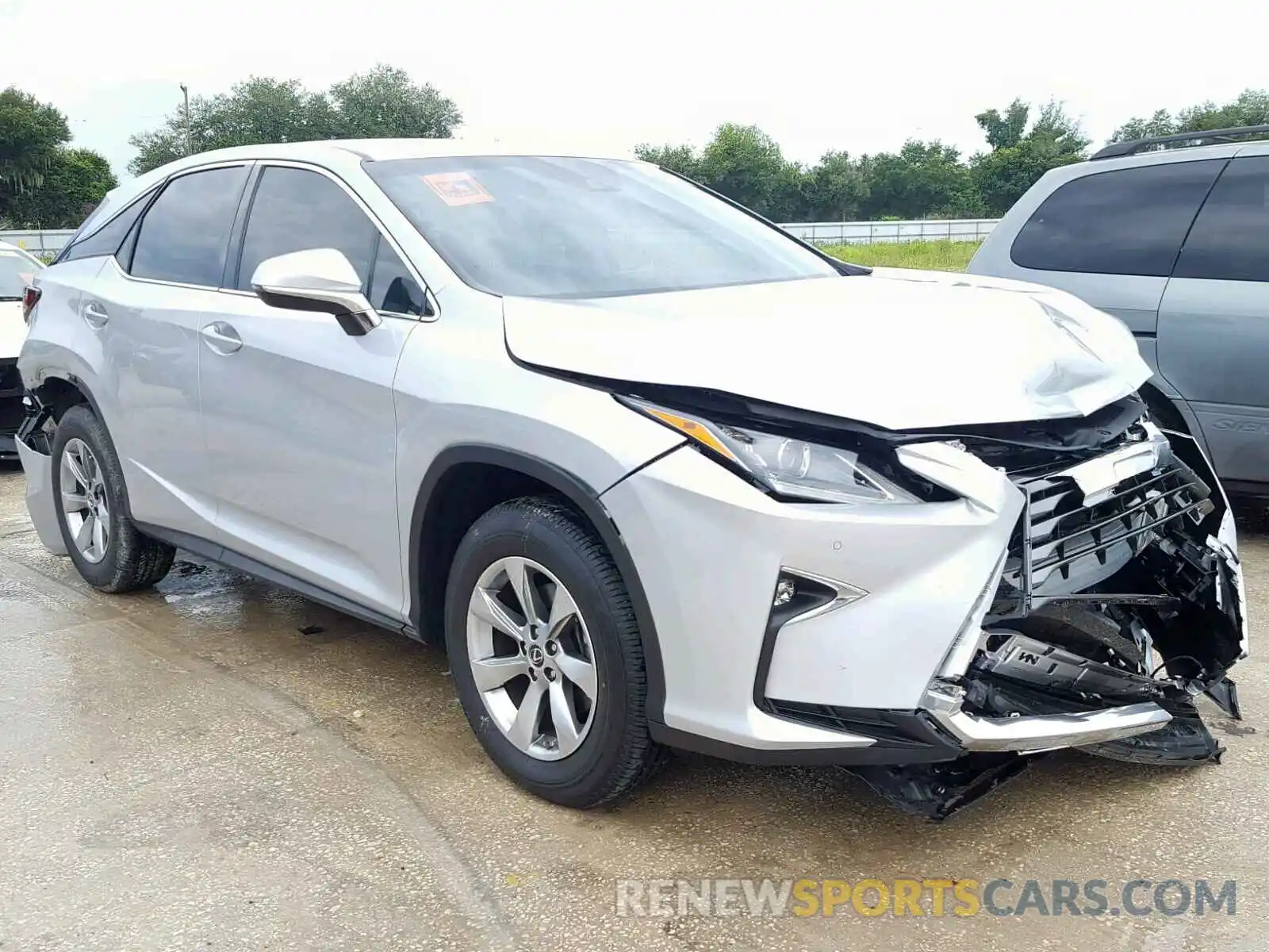 1 Фотография поврежденного автомобиля 2T2ZZMCA6KC117482 LEXUS RX 350 2019