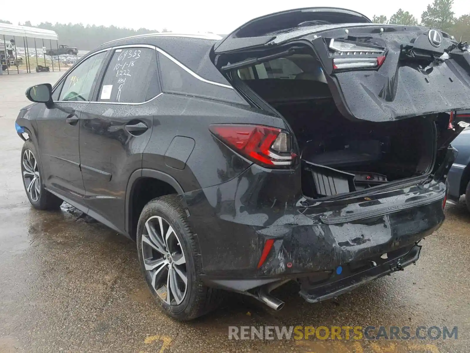 3 Photograph of a damaged car 2T2ZZMCA7KC118222 LEXUS RX 350 2019