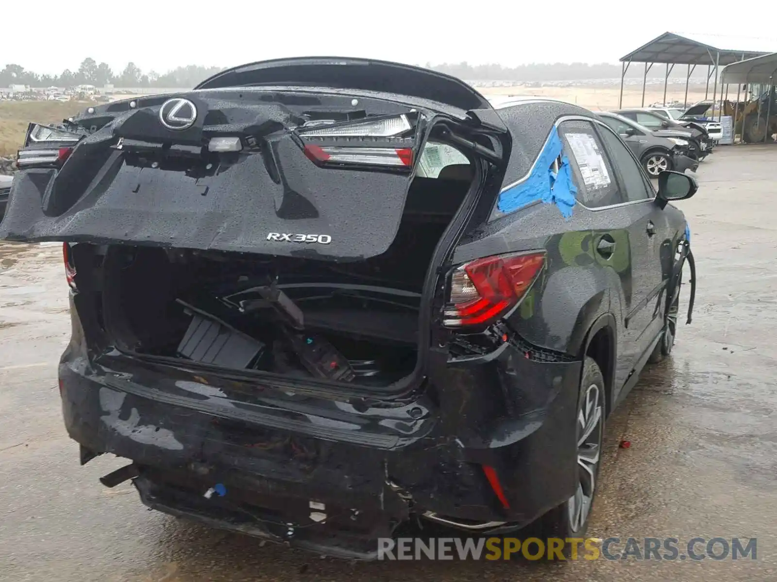 4 Photograph of a damaged car 2T2ZZMCA7KC118222 LEXUS RX 350 2019