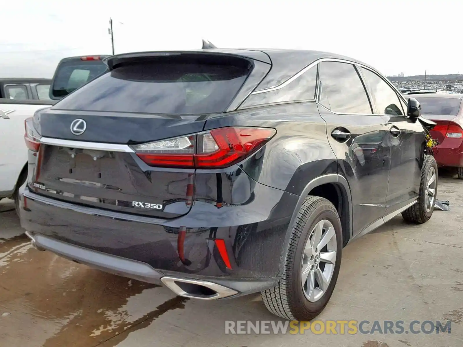 4 Photograph of a damaged car 2T2ZZMCA8KC121811 LEXUS RX 350 2019