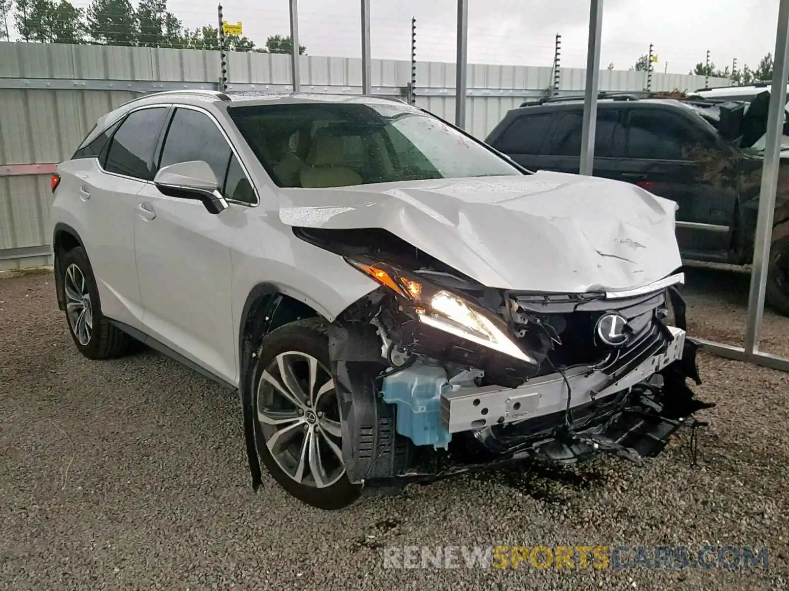 1 Photograph of a damaged car JTJBZMCA4K2038409 LEXUS RX 350 2019