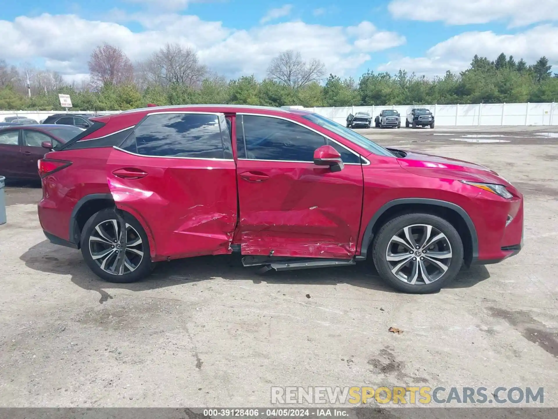 13 Photograph of a damaged car JTJBZMCA5K2039617 LEXUS RX 350 2019