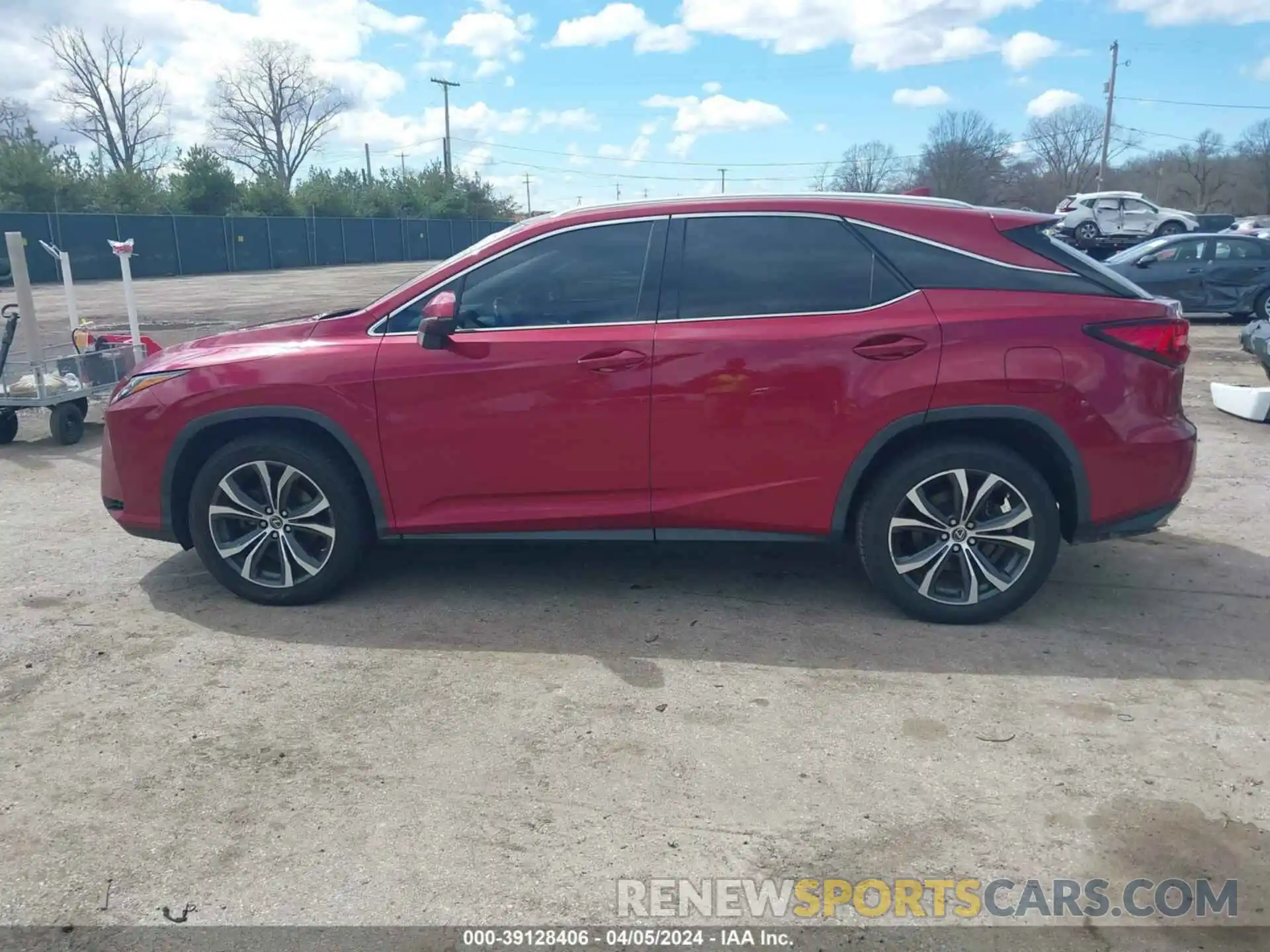 14 Photograph of a damaged car JTJBZMCA5K2039617 LEXUS RX 350 2019