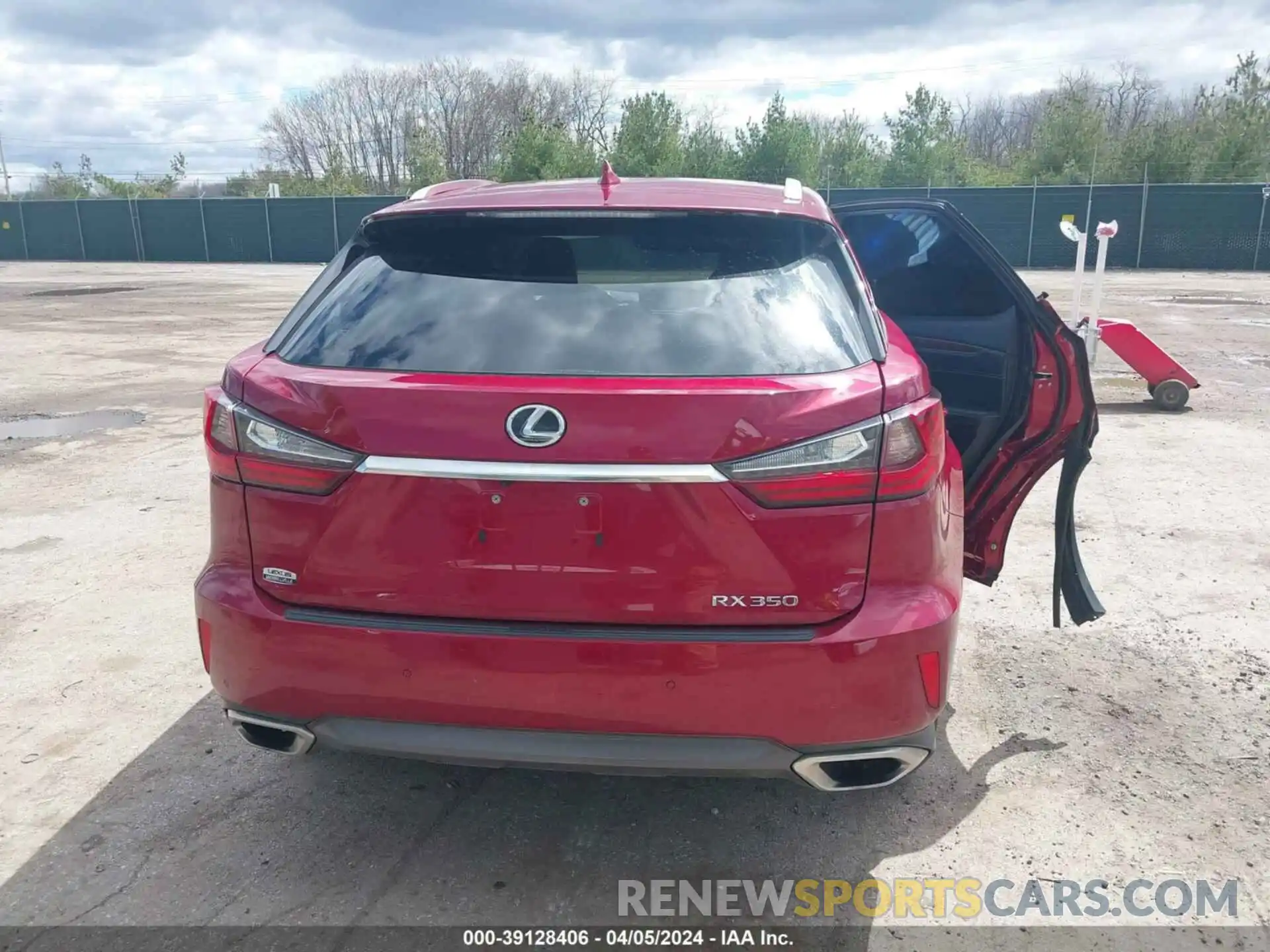 16 Photograph of a damaged car JTJBZMCA5K2039617 LEXUS RX 350 2019