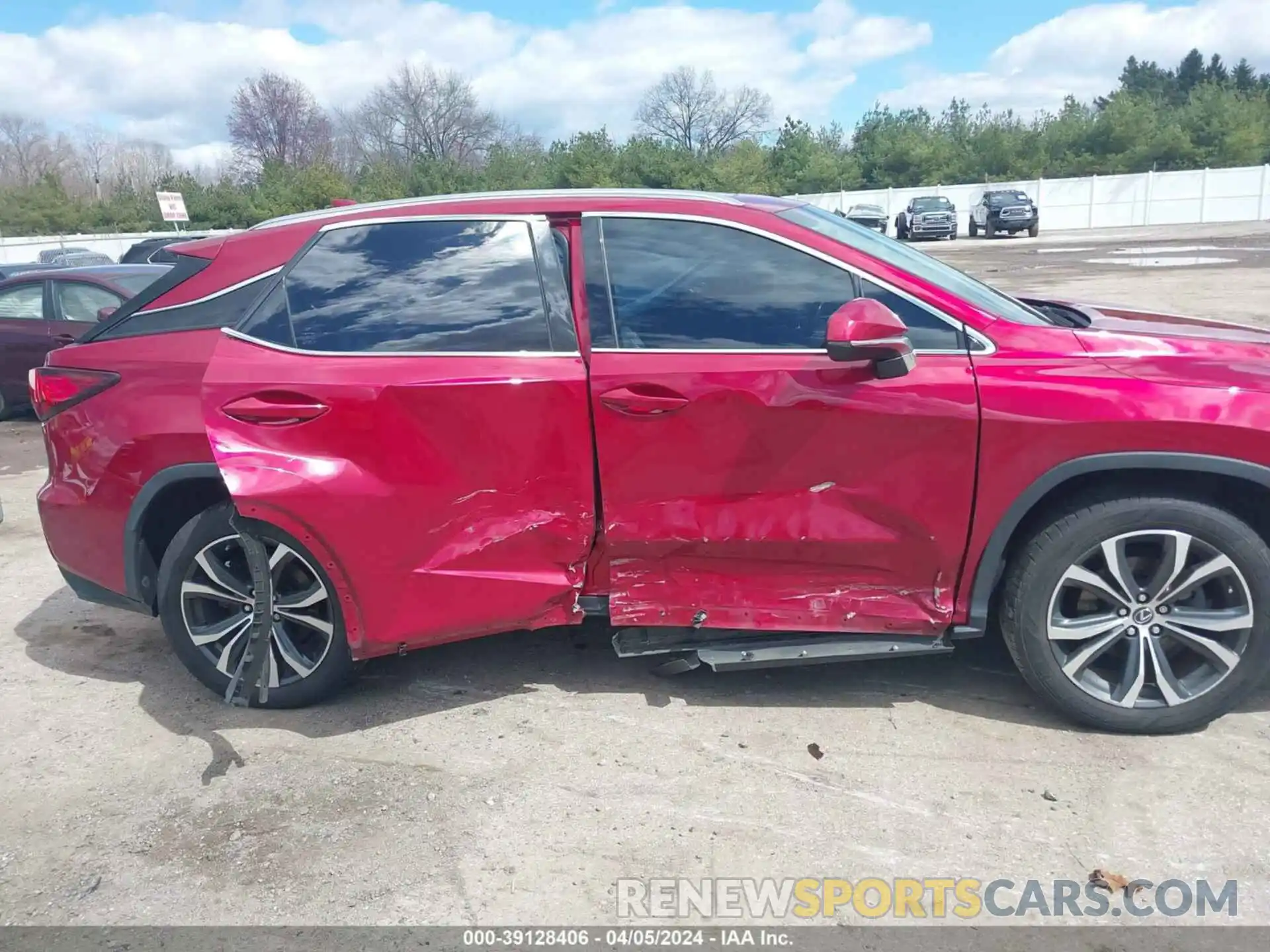 6 Photograph of a damaged car JTJBZMCA5K2039617 LEXUS RX 350 2019