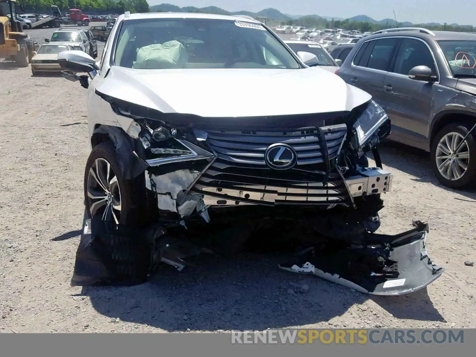 9 Photograph of a damaged car JTJBZMCAXK2038124 LEXUS RX 350 2019