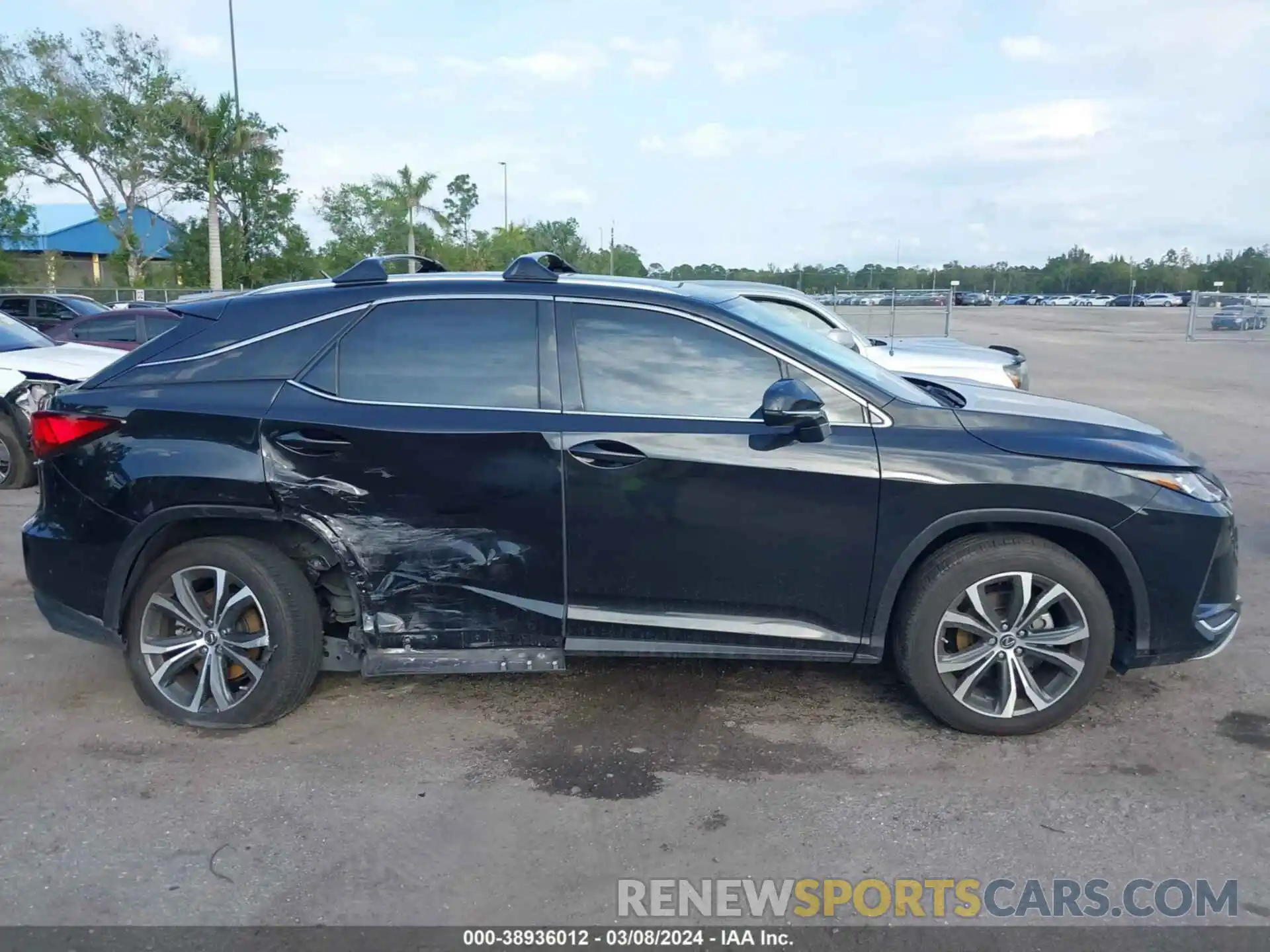 13 Photograph of a damaged car 2T2HZMAA5LC154684 LEXUS RX 350 2020