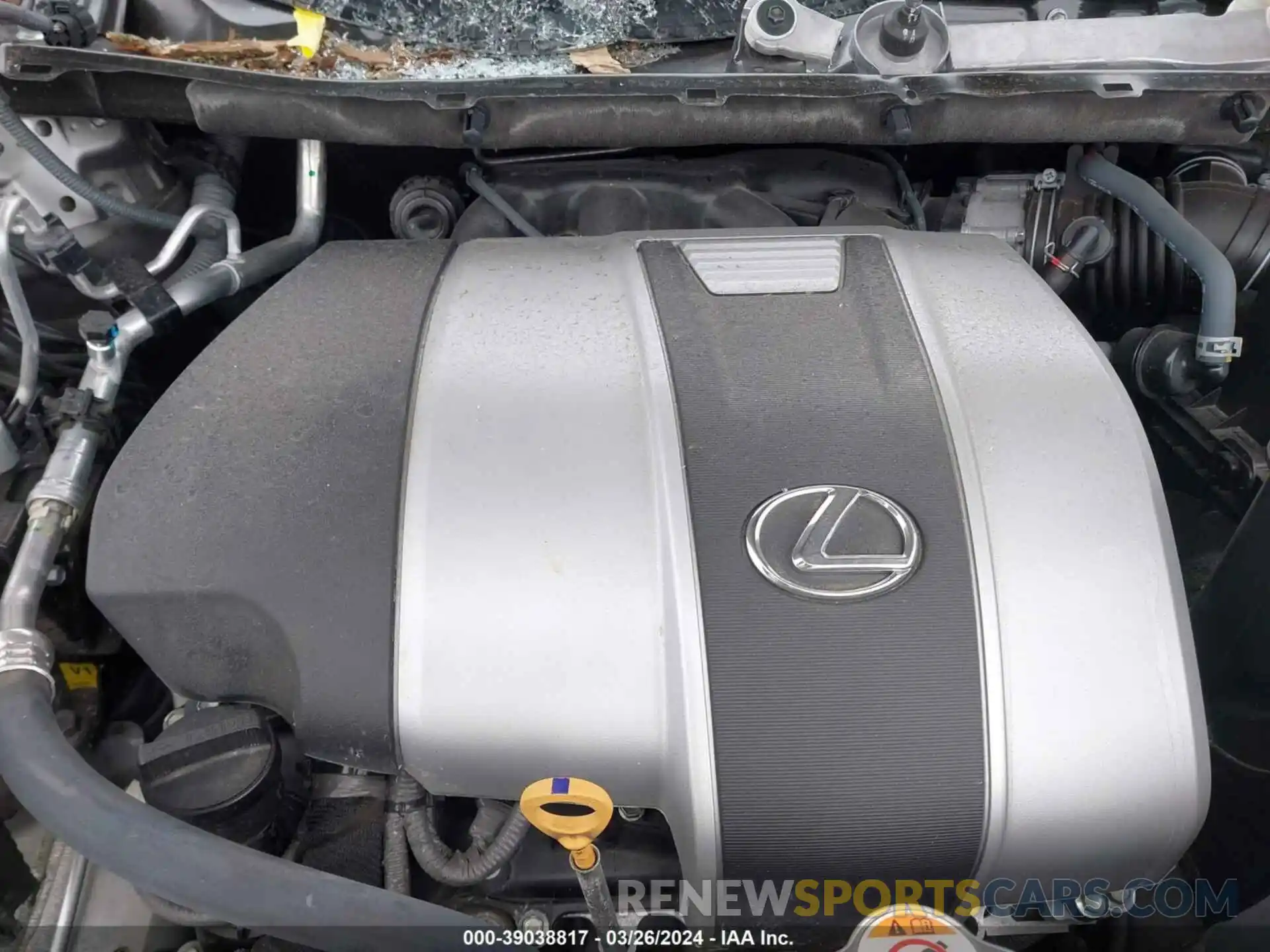 10 Фотография поврежденного автомобиля 2T2HZMDA2LC248954 LEXUS RX 350 2020