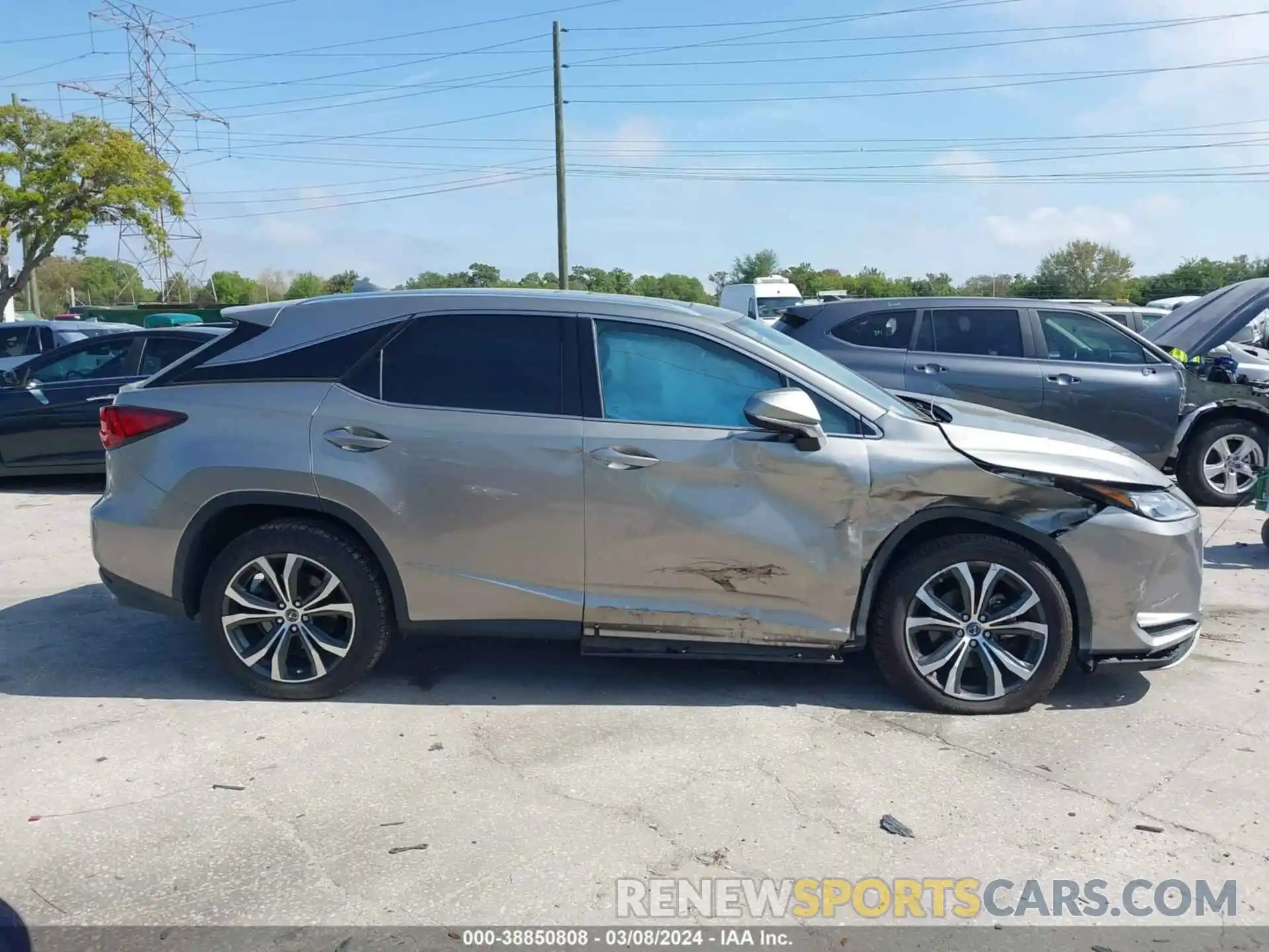 13 Photograph of a damaged car 2T2HZMDA3LC248722 LEXUS RX 350 2020