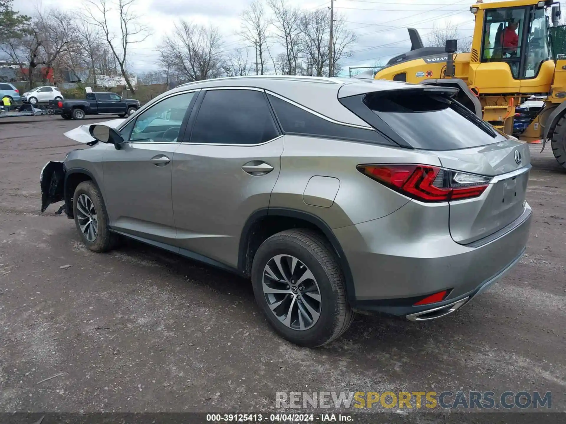 3 Фотография поврежденного автомобиля 2T2HZMDA7LC232376 LEXUS RX 350 2020