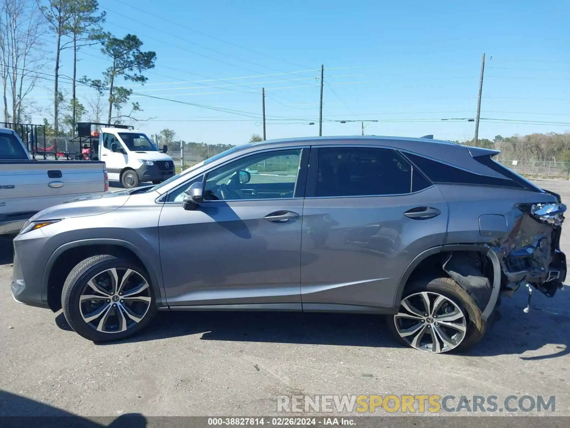 14 Photograph of a damaged car 2T2HZMAA3MC197227 LEXUS RX 350 2021