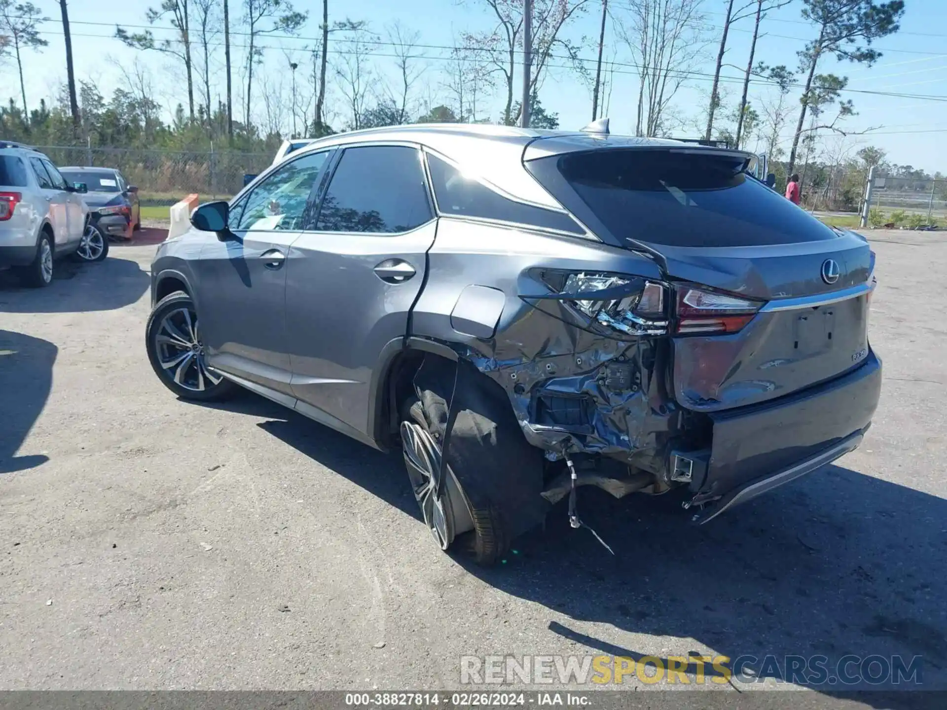 3 Photograph of a damaged car 2T2HZMAA3MC197227 LEXUS RX 350 2021