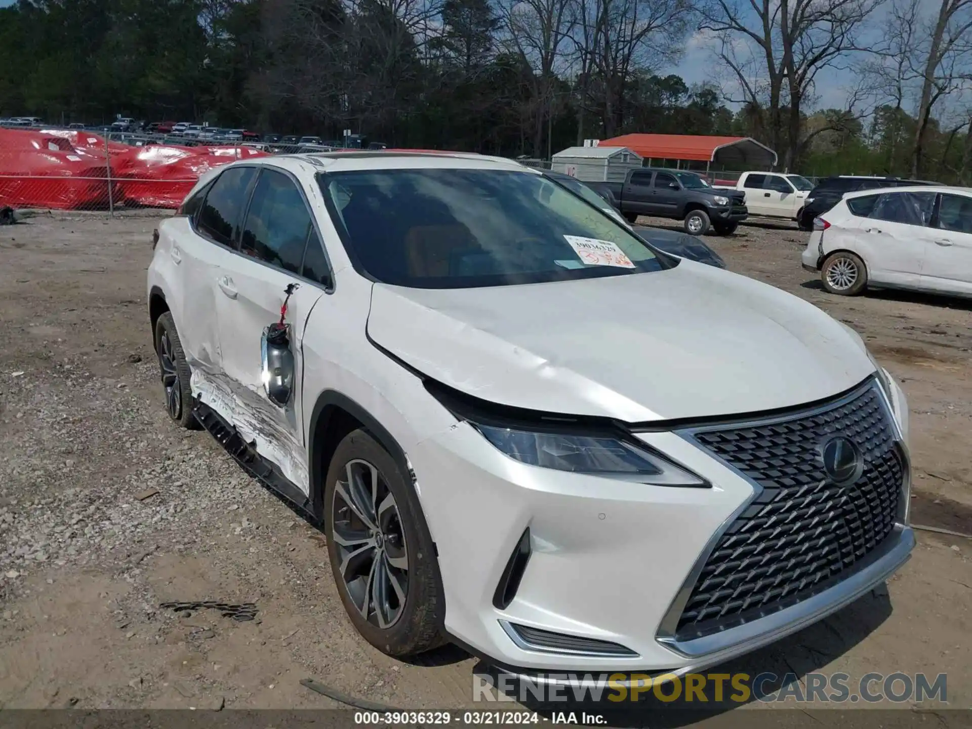 6 Photograph of a damaged car 2T2HZMAA9MC202432 LEXUS RX 350 2021