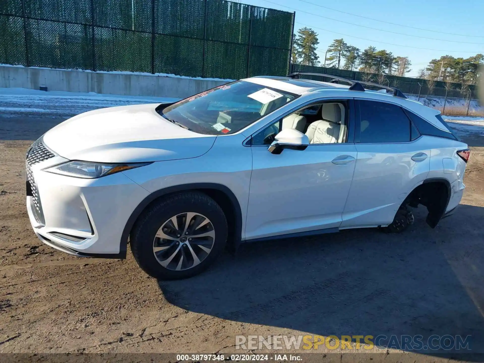 14 Photograph of a damaged car 2T2HZMDA6MC273938 LEXUS RX 350 2021