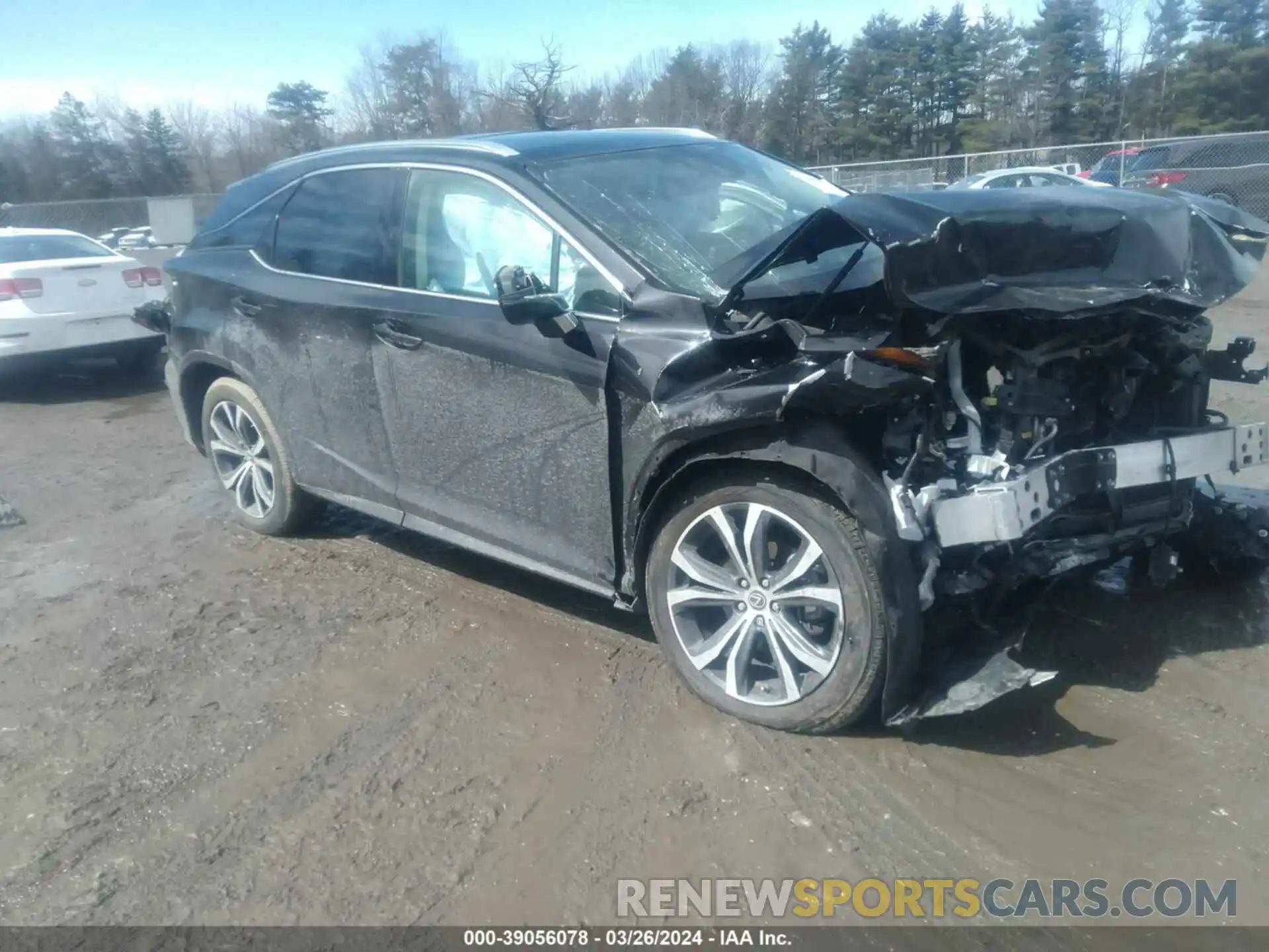 1 Photograph of a damaged car 2T2HZMDA9MC284982 LEXUS RX 350 2021