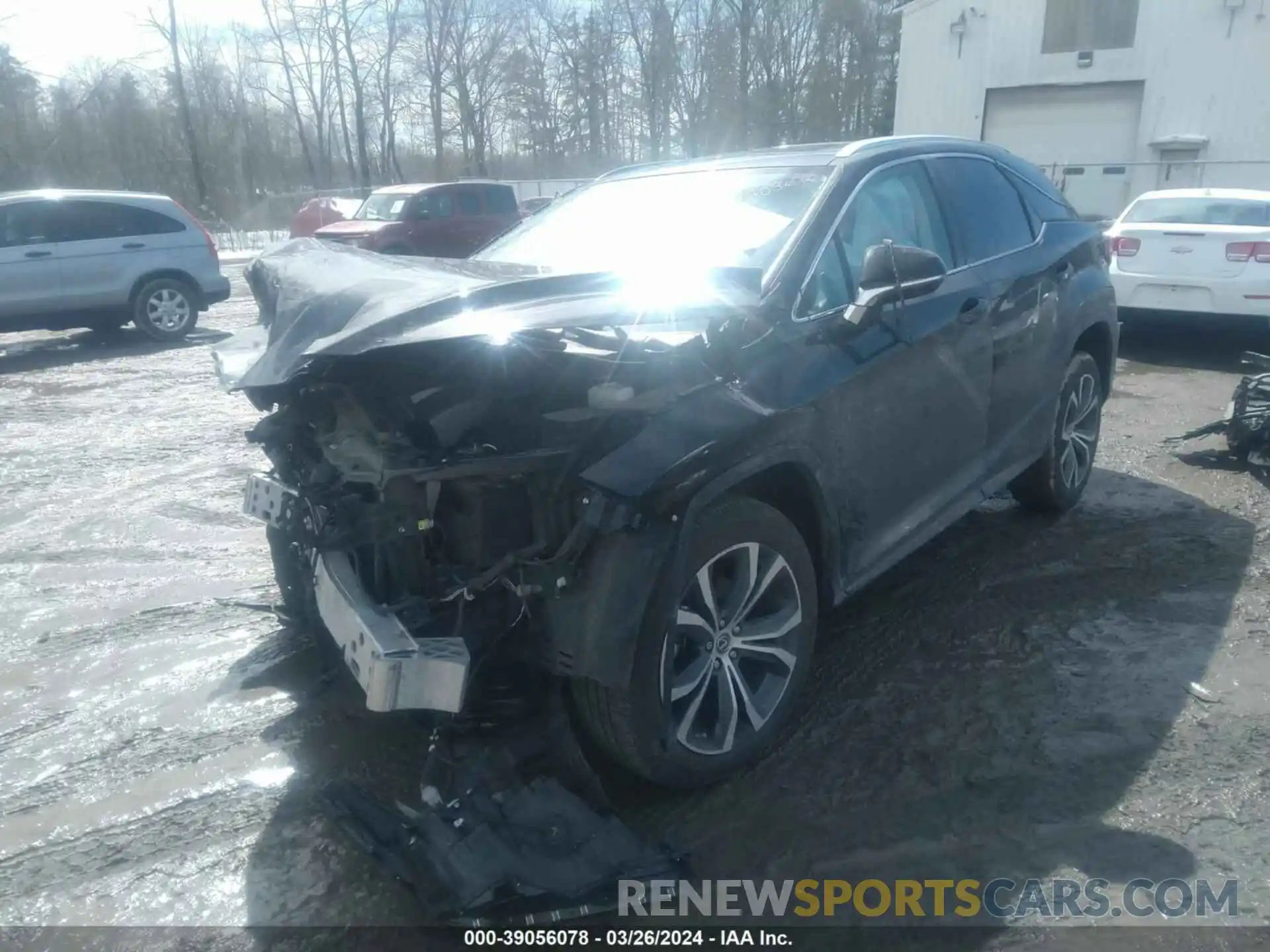 2 Photograph of a damaged car 2T2HZMDA9MC284982 LEXUS RX 350 2021