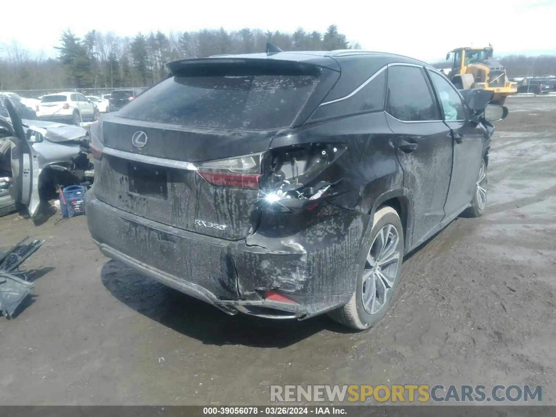 4 Photograph of a damaged car 2T2HZMDA9MC284982 LEXUS RX 350 2021