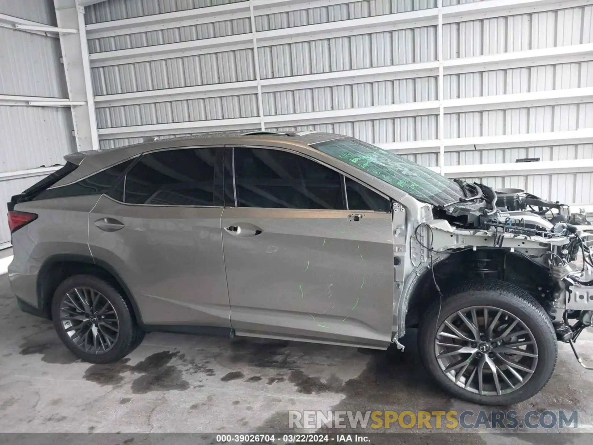 14 Фотография поврежденного автомобиля 2T2YZMDA0MC292176 LEXUS RX 350 2021