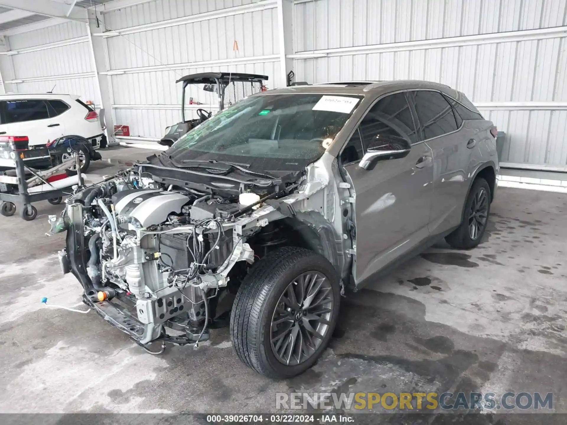 6 Фотография поврежденного автомобиля 2T2YZMDA0MC292176 LEXUS RX 350 2021