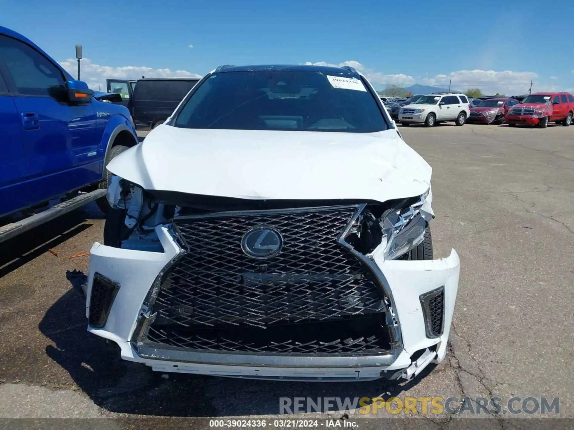 12 Photograph of a damaged car 2T2YZMDA3MC287537 LEXUS RX 350 2021