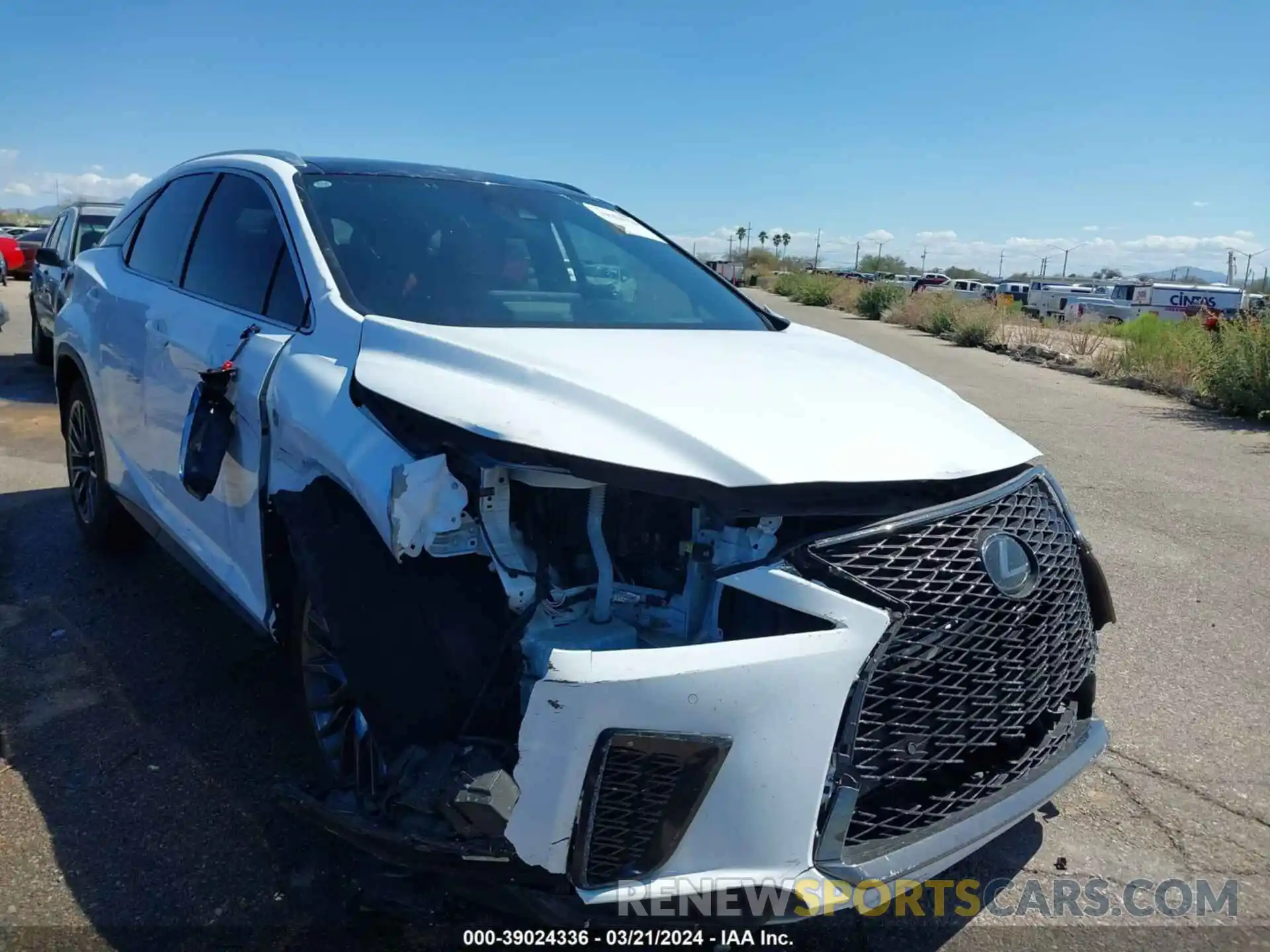 6 Photograph of a damaged car 2T2YZMDA3MC287537 LEXUS RX 350 2021