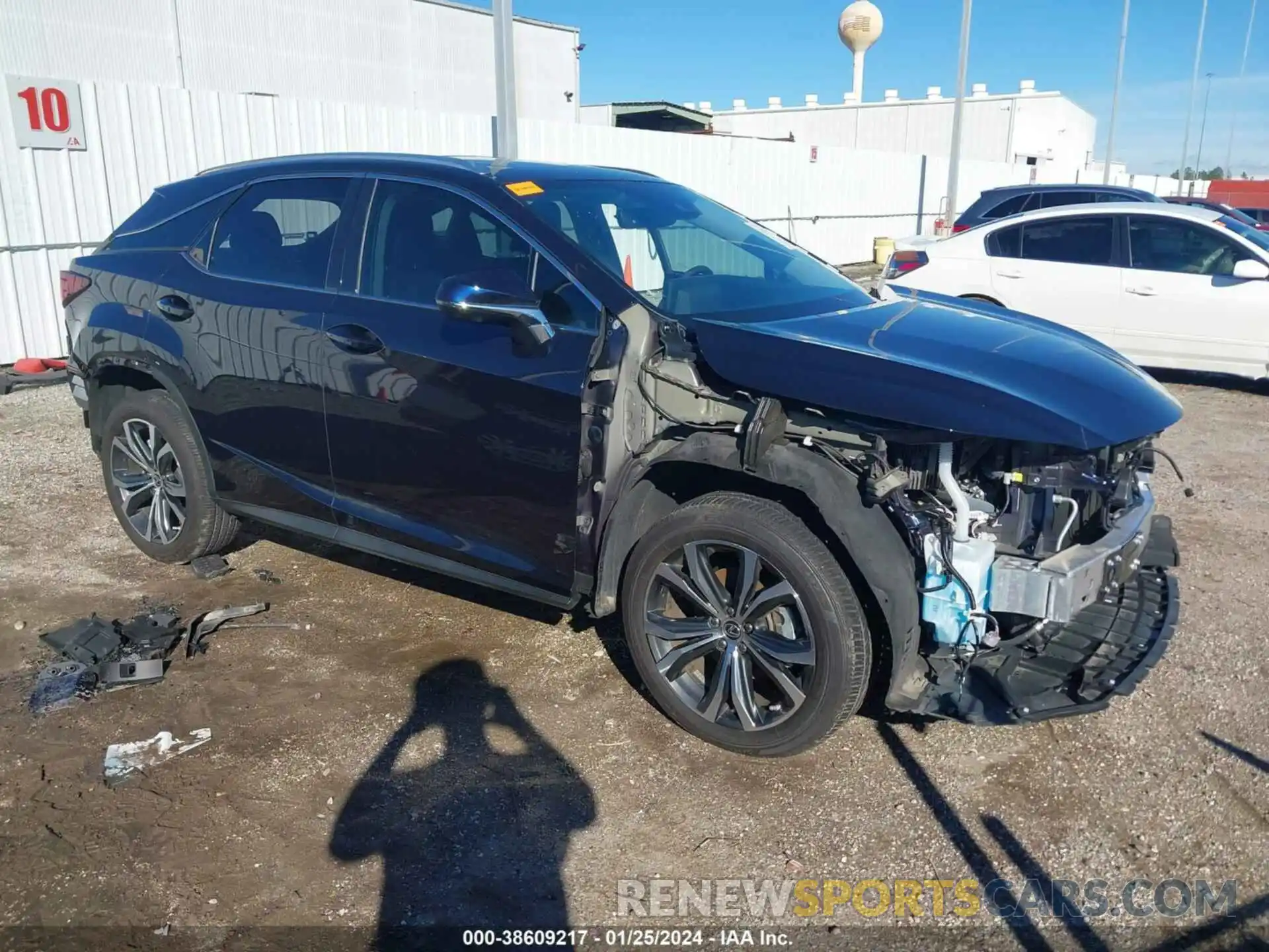 14 Photograph of a damaged car 2T2HZMAA2NC259766 LEXUS RX 350 2022