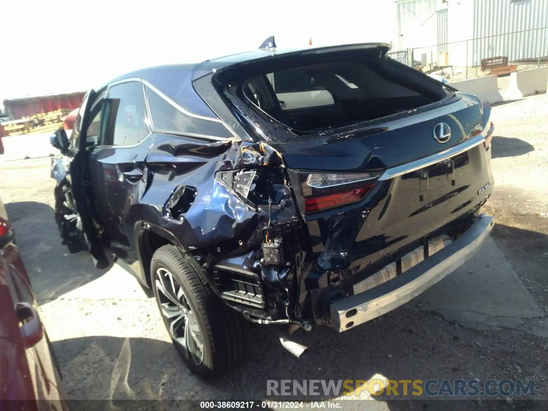 3 Photograph of a damaged car 2T2HZMAA2NC259766 LEXUS RX 350 2022